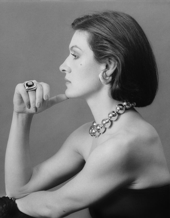 Paloma Picasso, 1980 20 x 16 in Silver Gelatin print