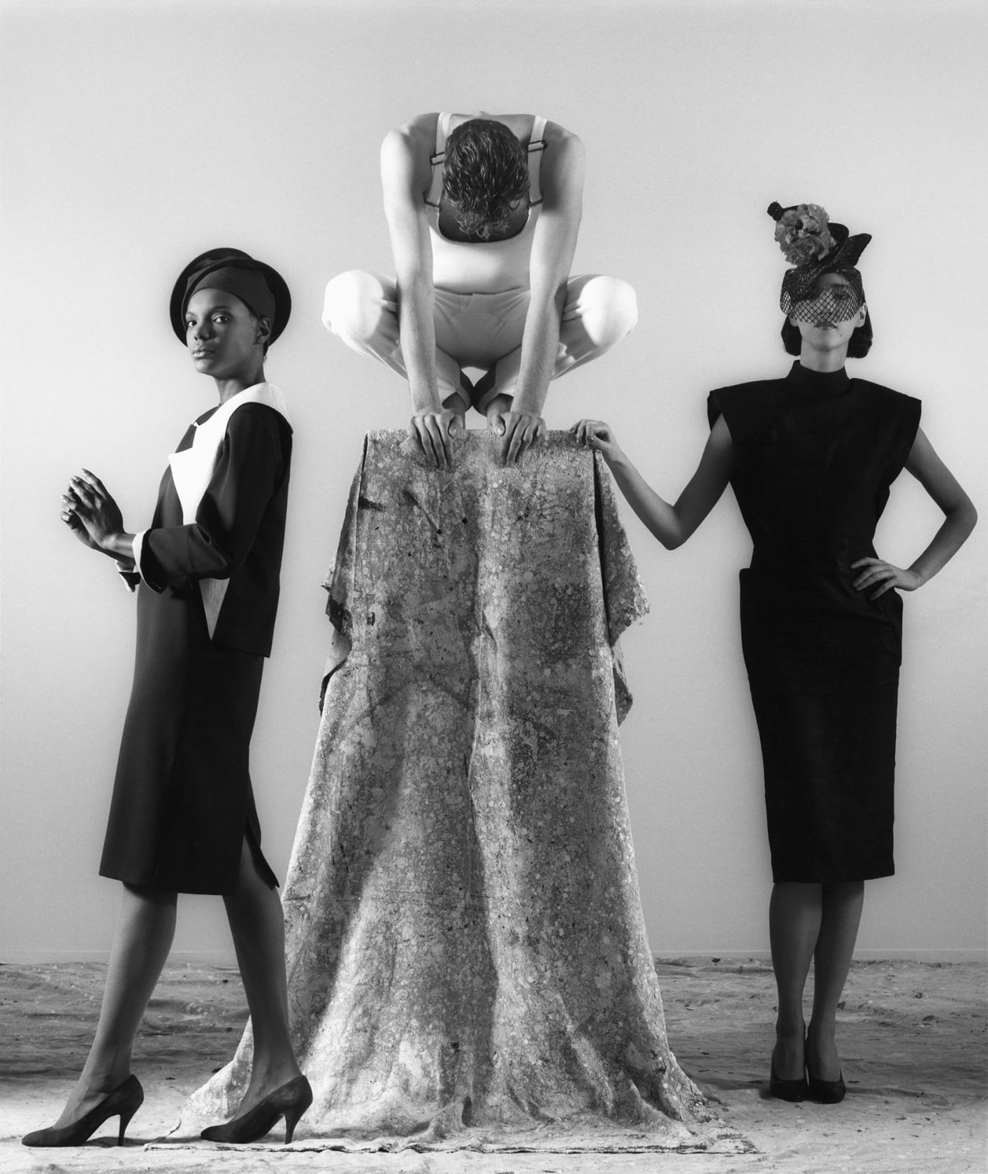 Paris Fashion / Dovanna, 1984 20 x 16 in Silver Gelatin print