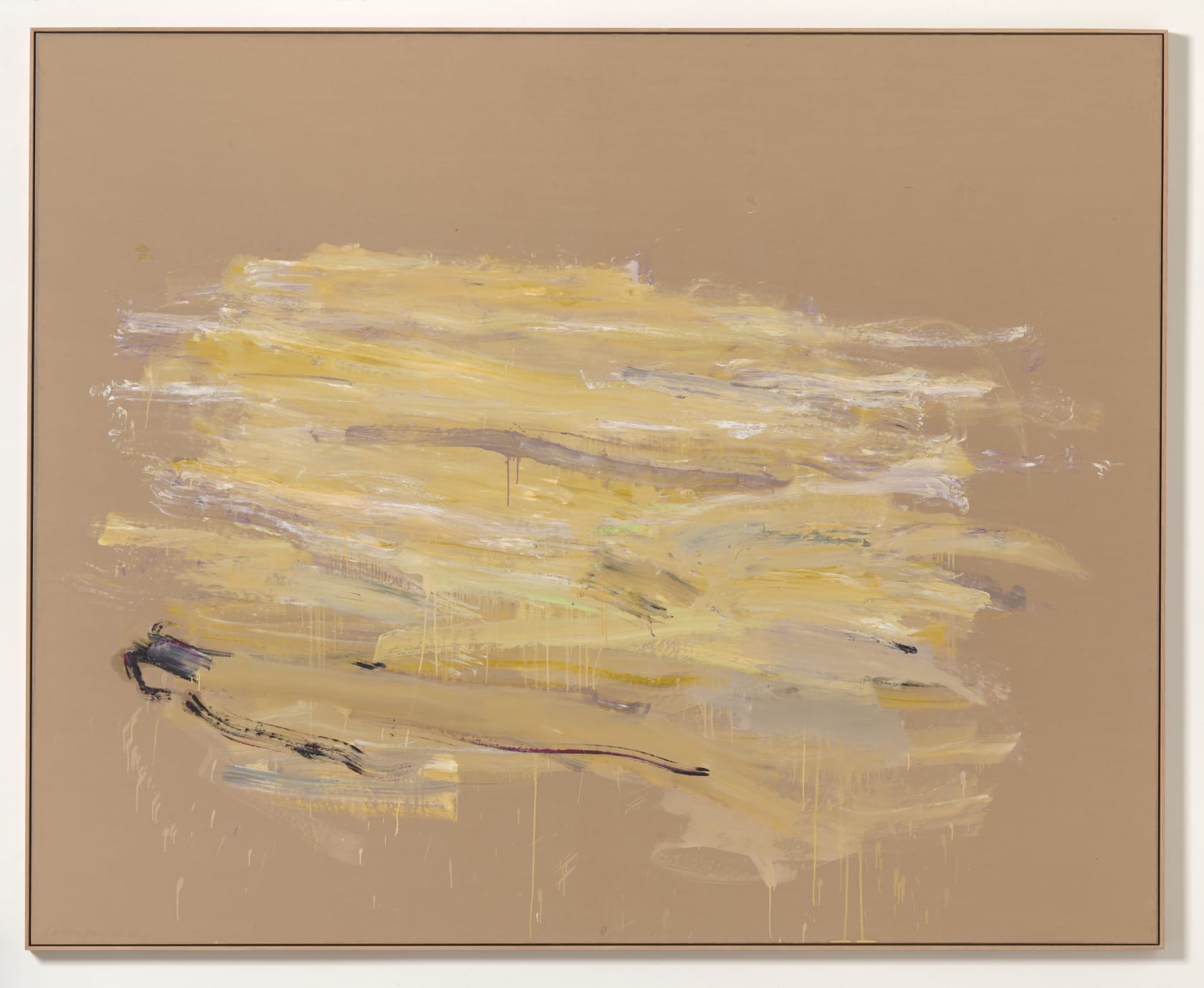 Martha Jungwirth Ohne Titel, aus der Serie 'Édouard Manet, Der Spargel', 2023 Oil on paper on canvas 241.6 x 299.5...