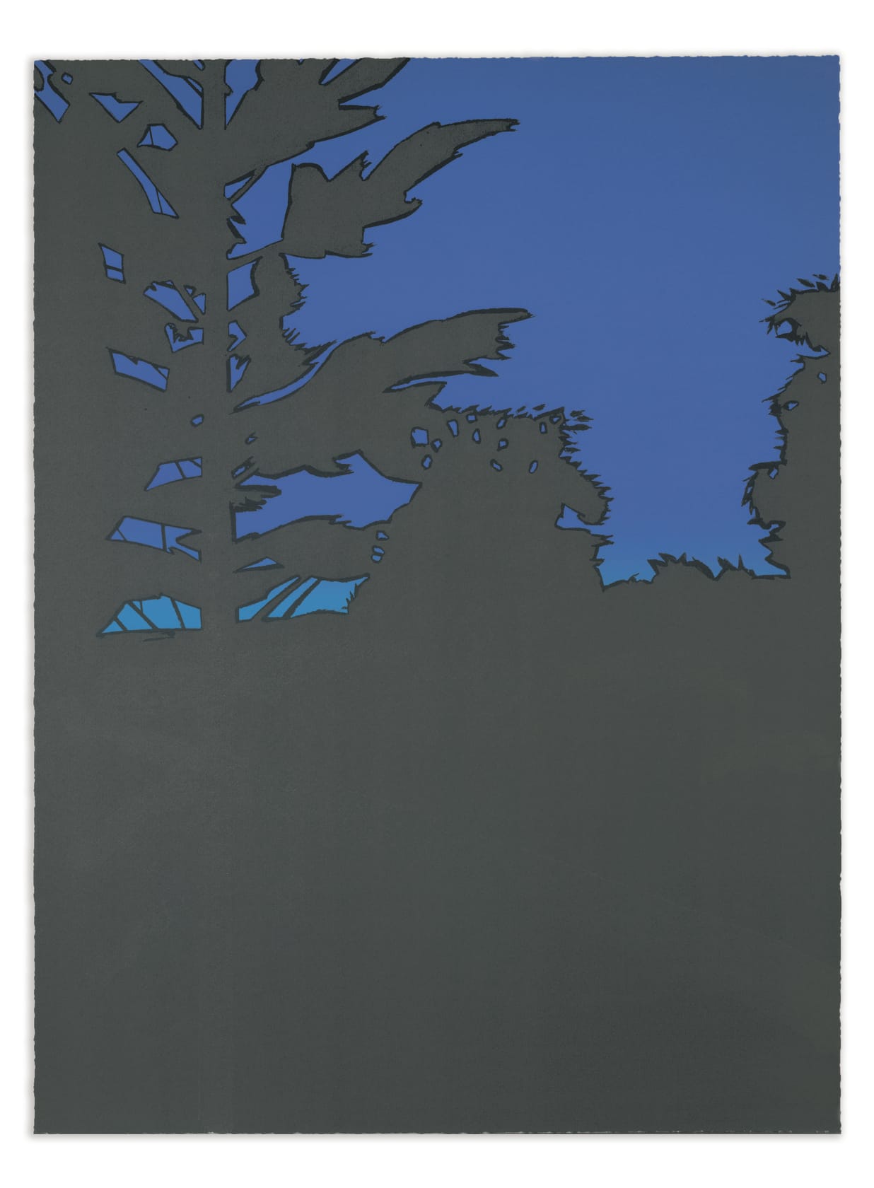 Twilight 3, 1978 Screenprint in three colours Paper 101.9 x 76.5 cm (40.12 x 30.12 in) $12,000