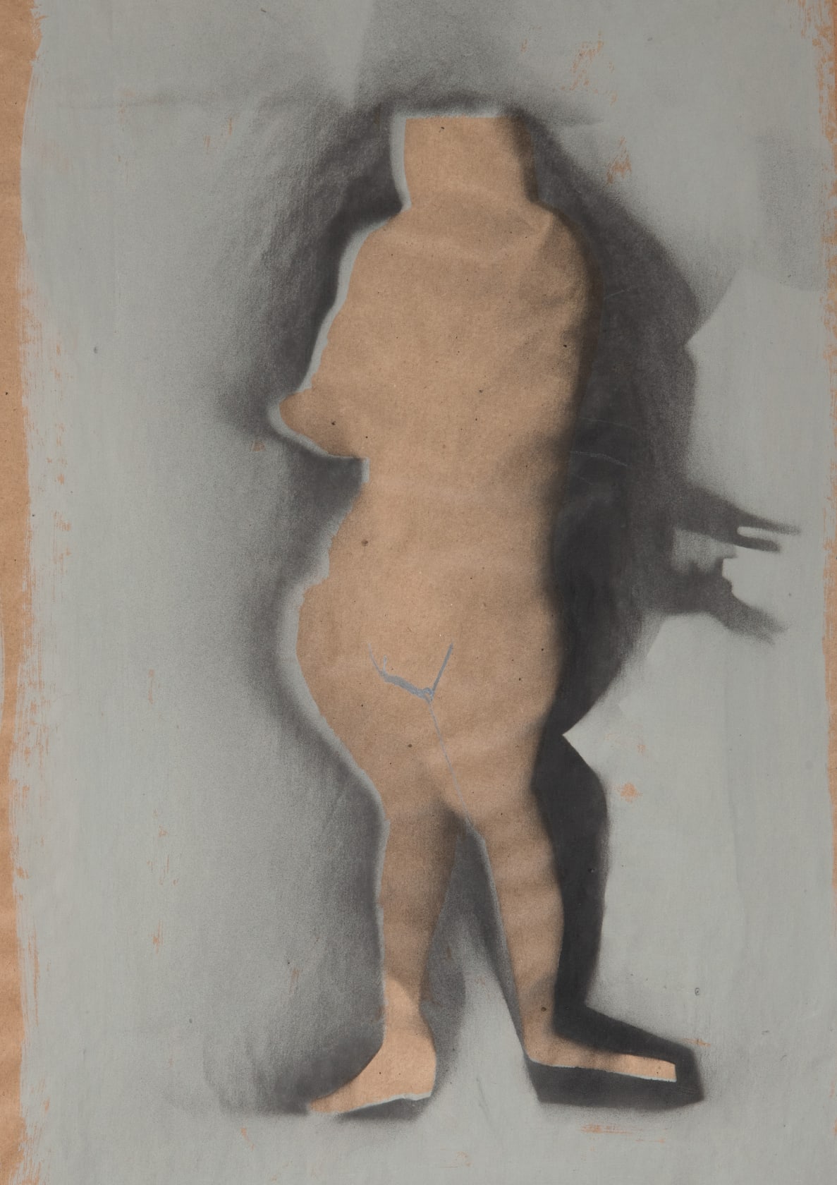 Untitled, after 1976 Gouache on paper 55.5 x 38.4 cm (21.85 x 15.12 in)