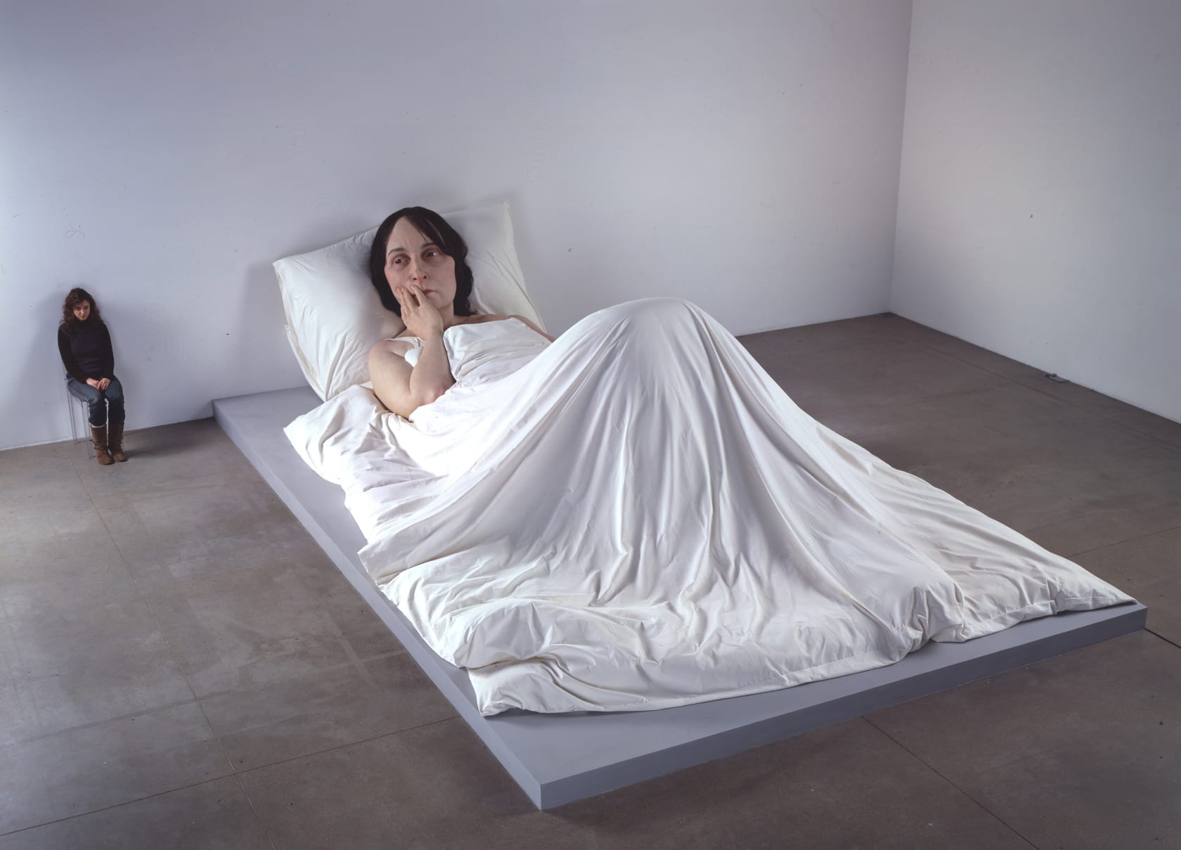 Ron Mueck, In Bed, 2005