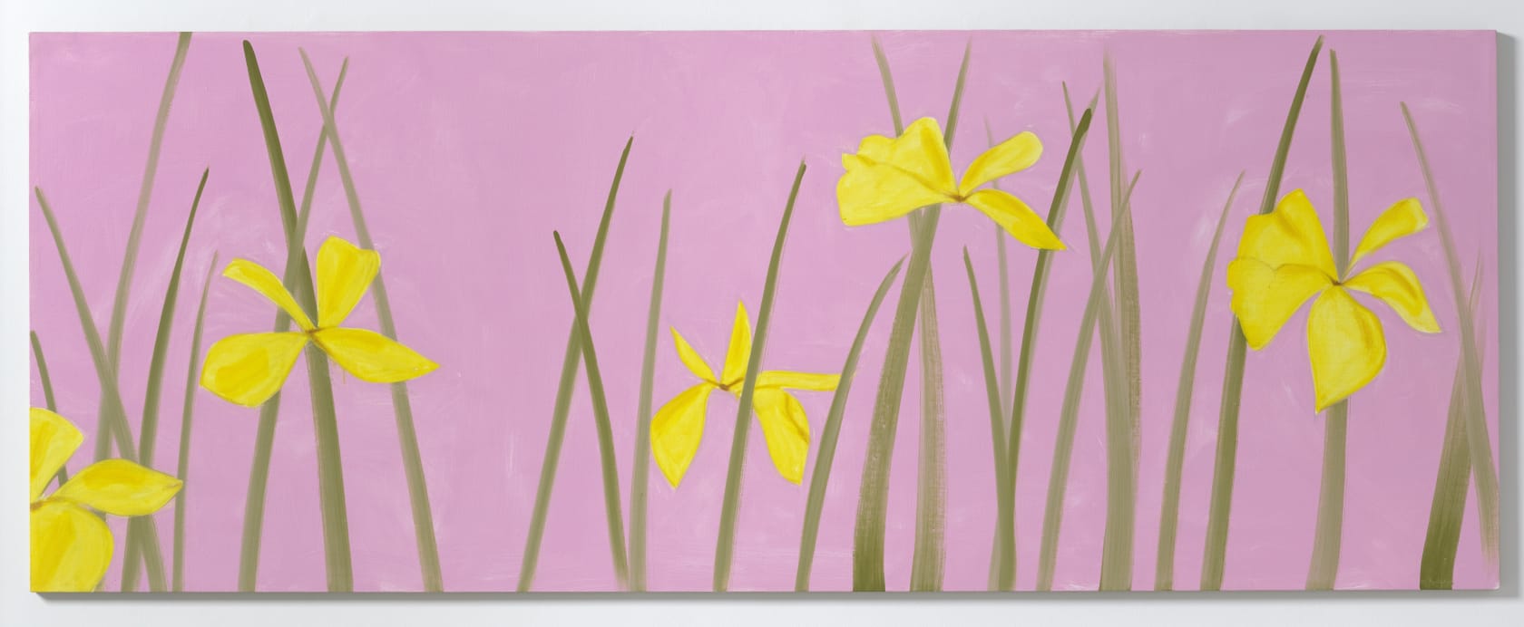 Alex Katz, Yellow Flags, 2019