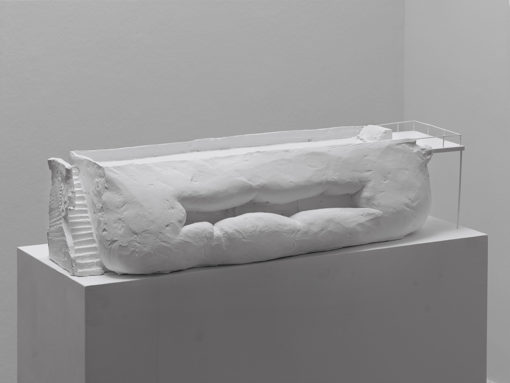 Erwin Wurm, Villa Le Lac fat (Häuser- Serie) (2019) Home Sweet Home at Thaddaeus Ropac Salzburg Villa Kast 2019
