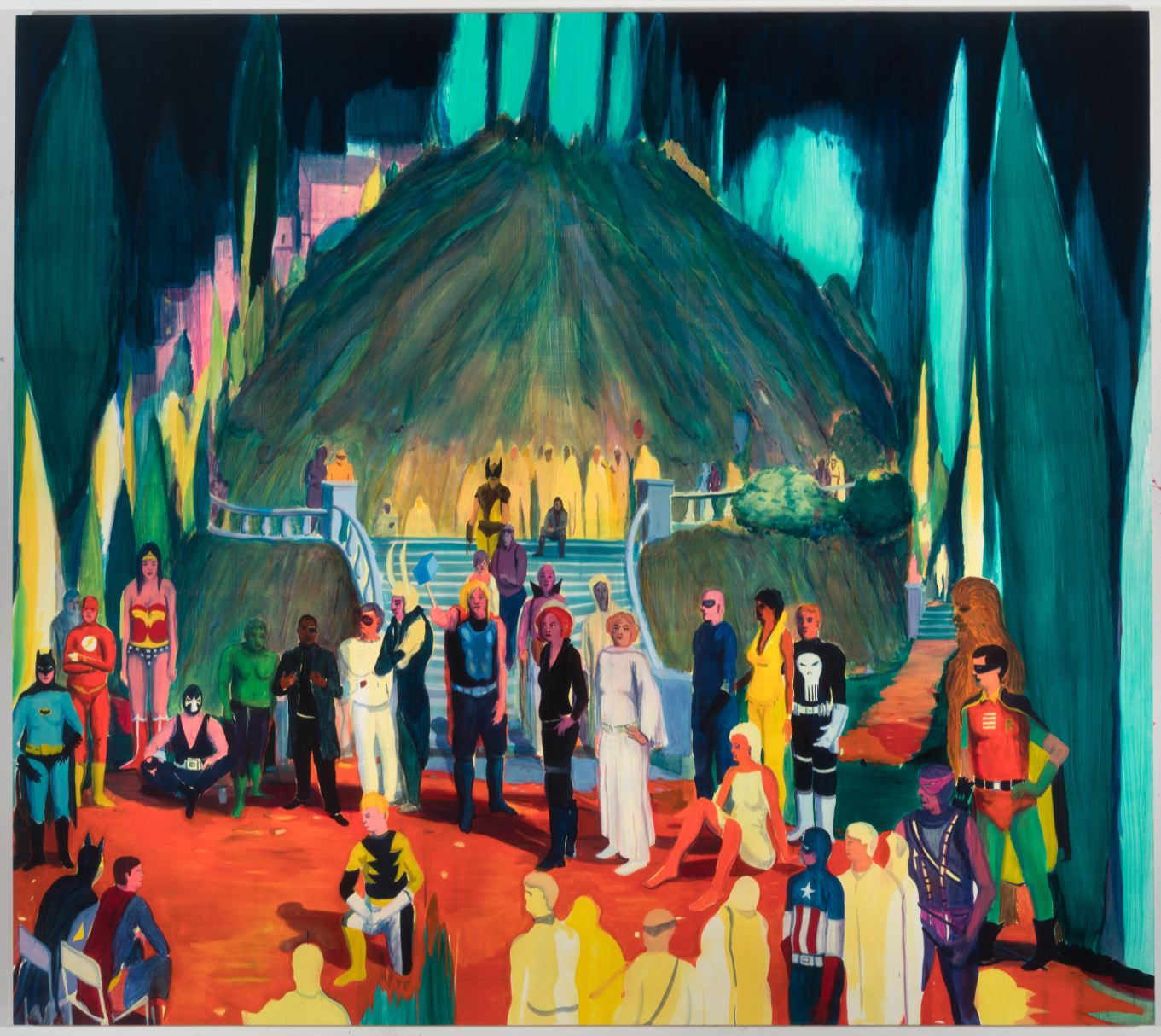 Jules de Balincourt, Myth Makers, 2017