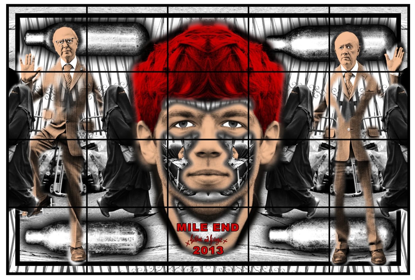 Gilbert & George Mile End, 2013