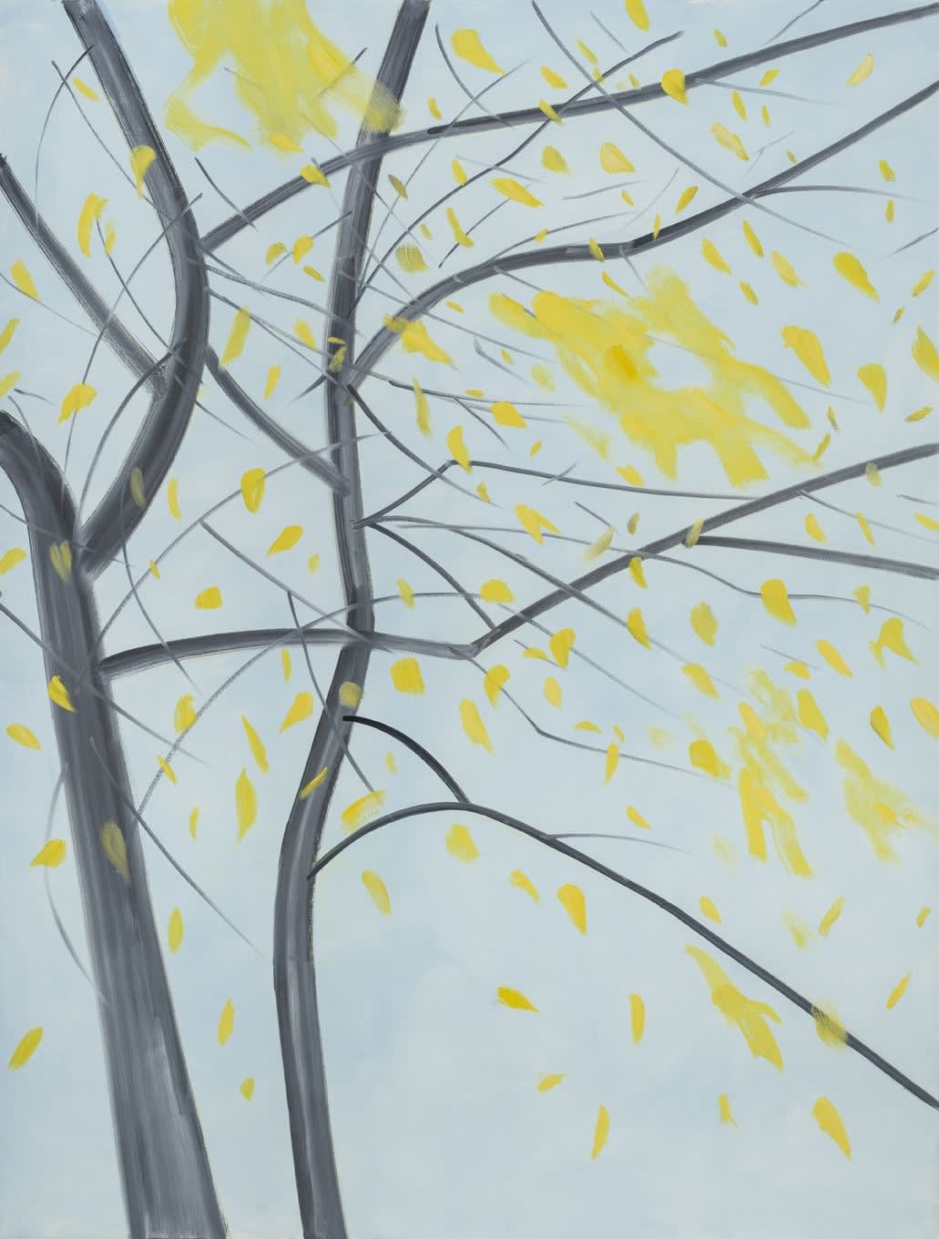 Alex Katz, Fall, 2015