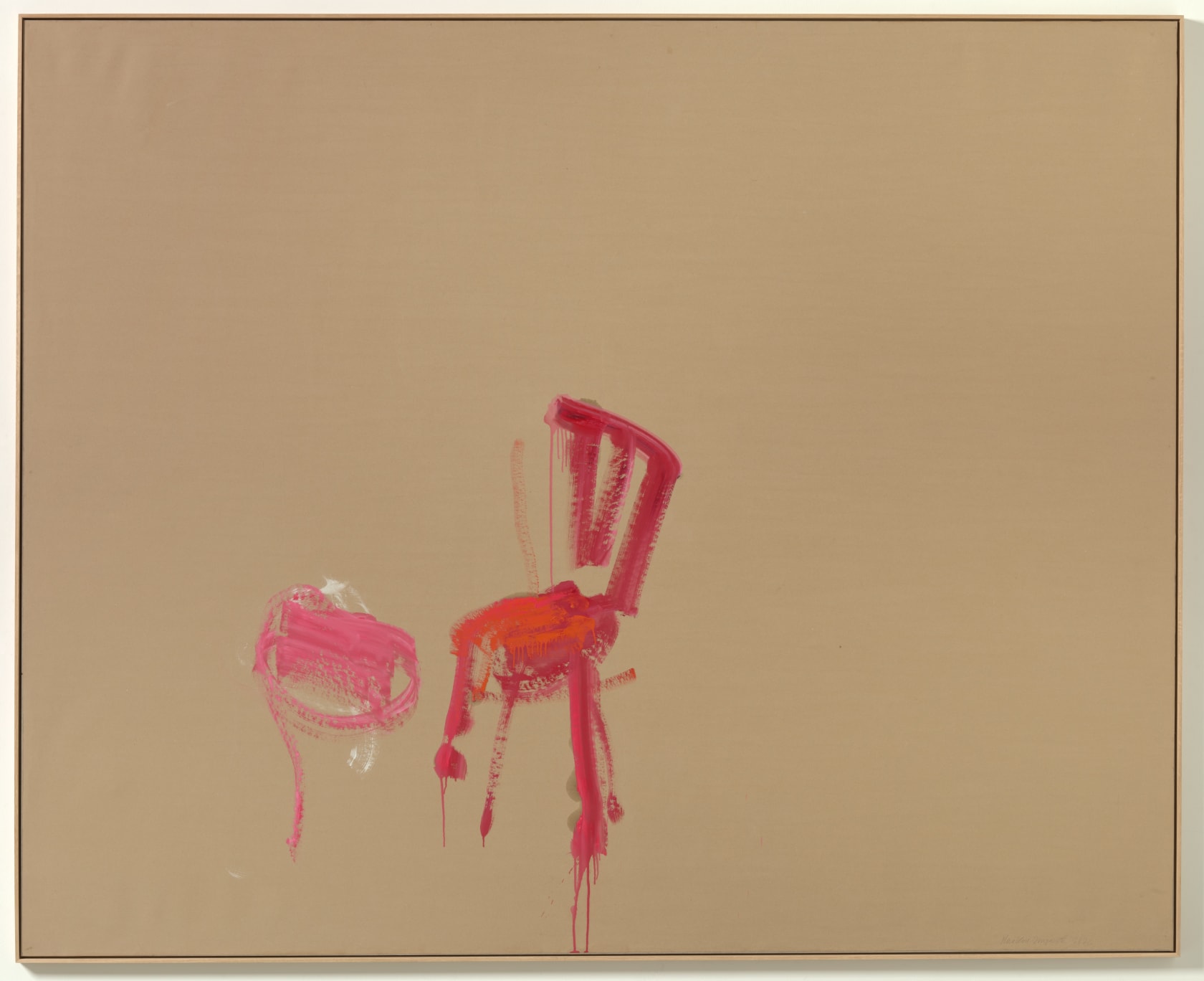 Martha Jungwirth, Sessel, 2022