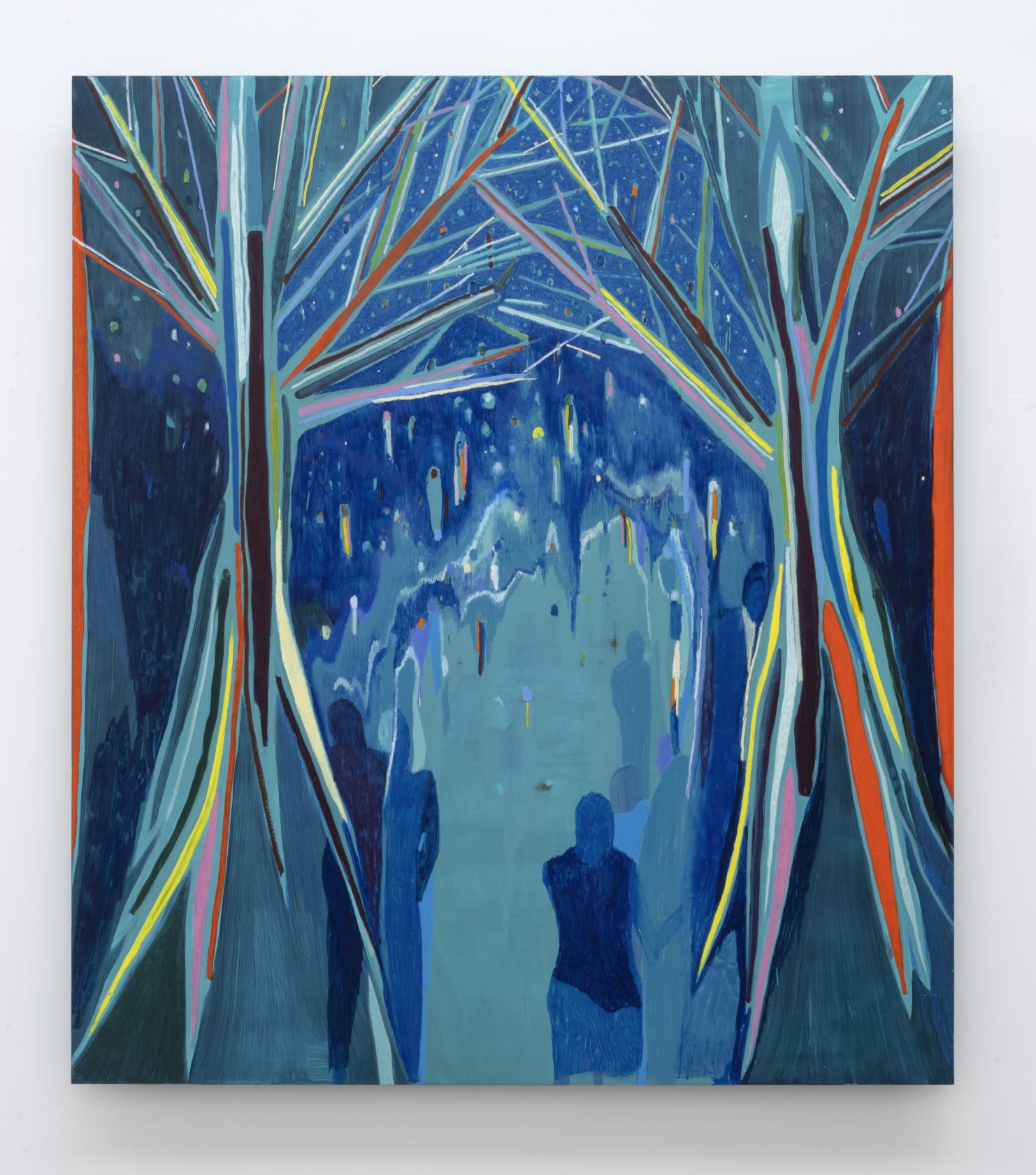 Jules de Balincourt, City of flights, 2020 | Thaddaeus Ropac