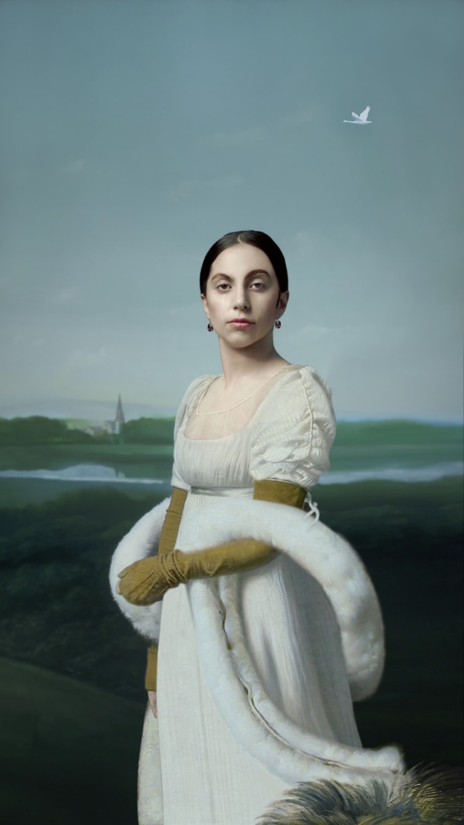 Robert Wilson Mademoiselle Caroline Rivière d'après Jean-Ausgust-Dominique Ingres, 2013