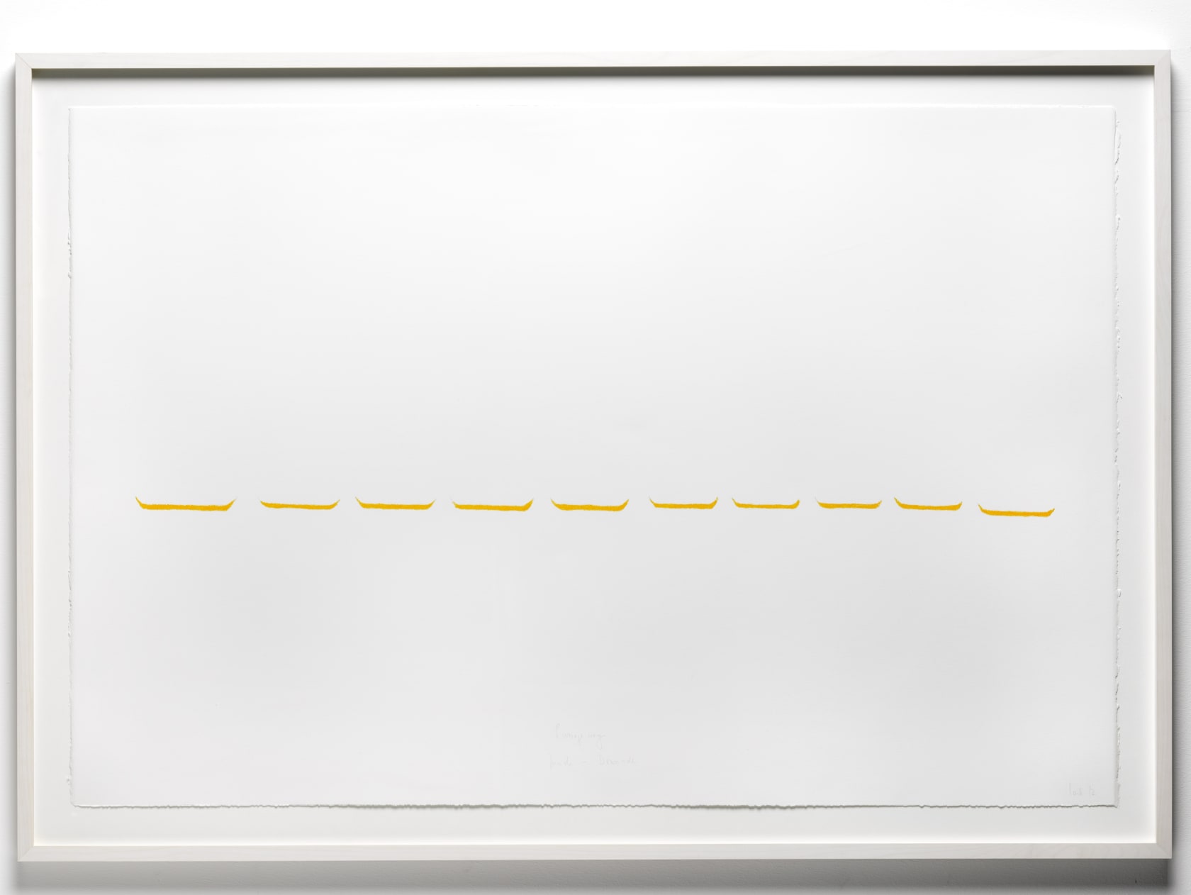 Wolfgang Laib Passageway. Inside - Downside, 2012
