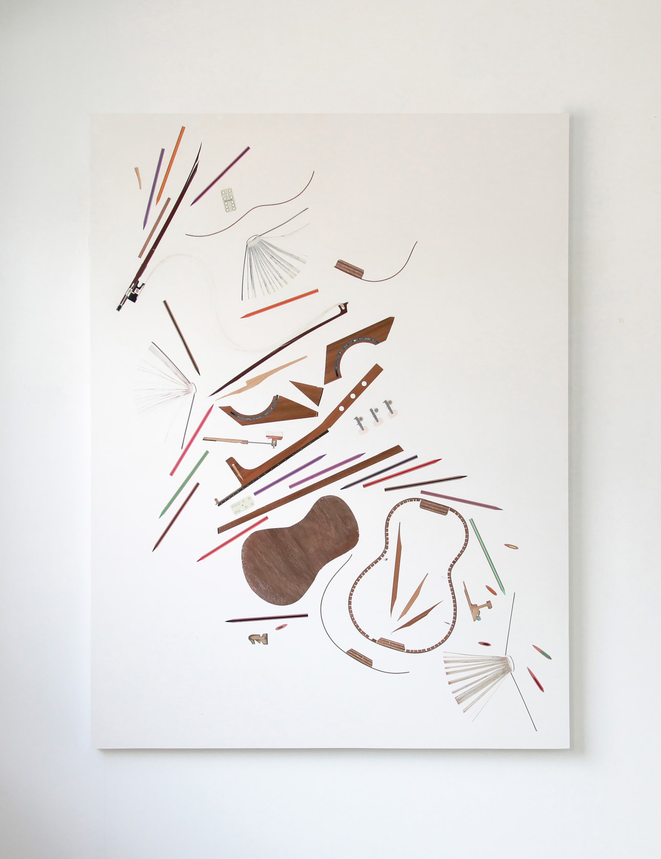 Oliver Beer, Recomposition (Cascade), 2021