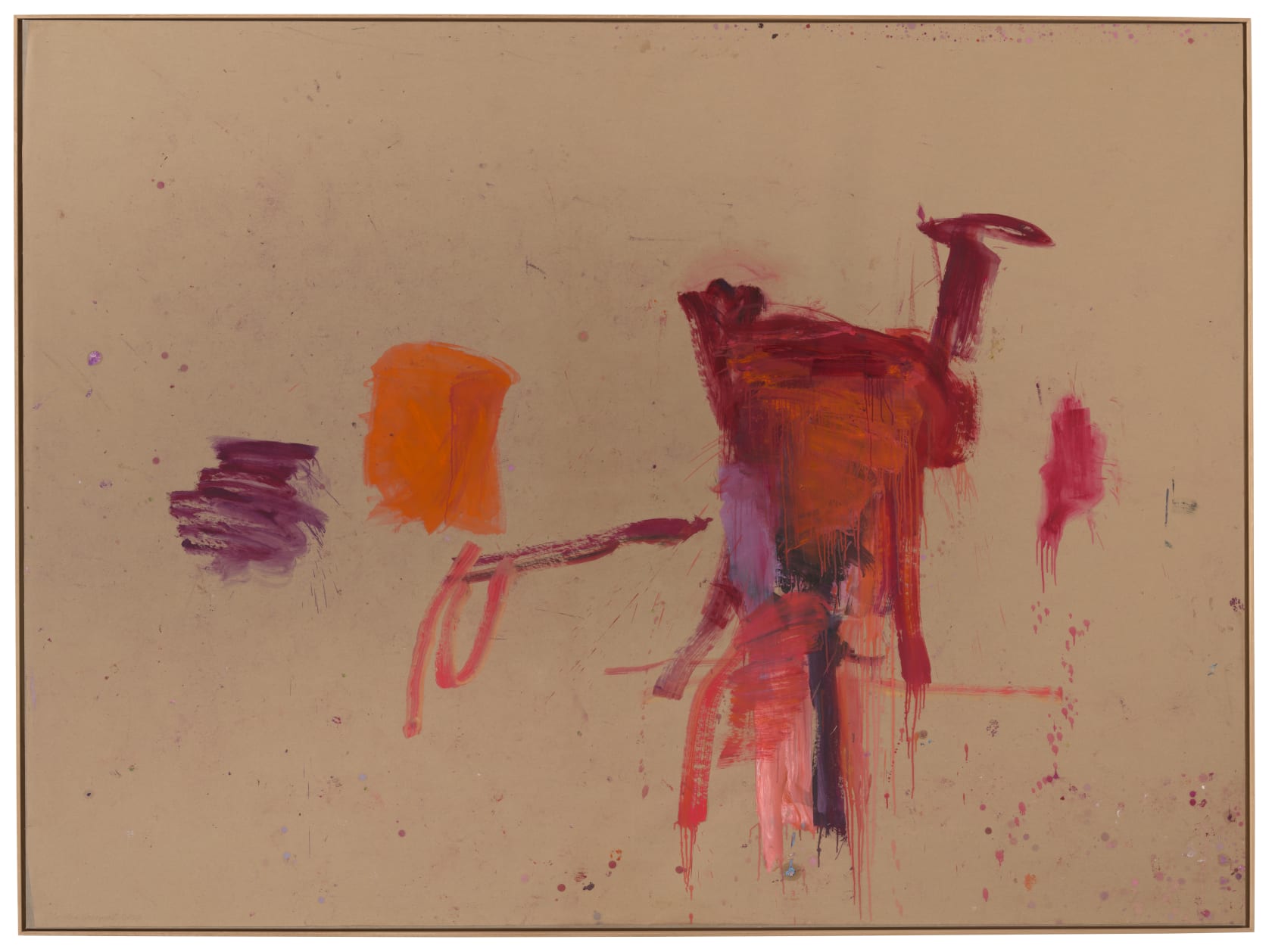 Martha Jungwirth, Fritz mit Gulasch I, 2020