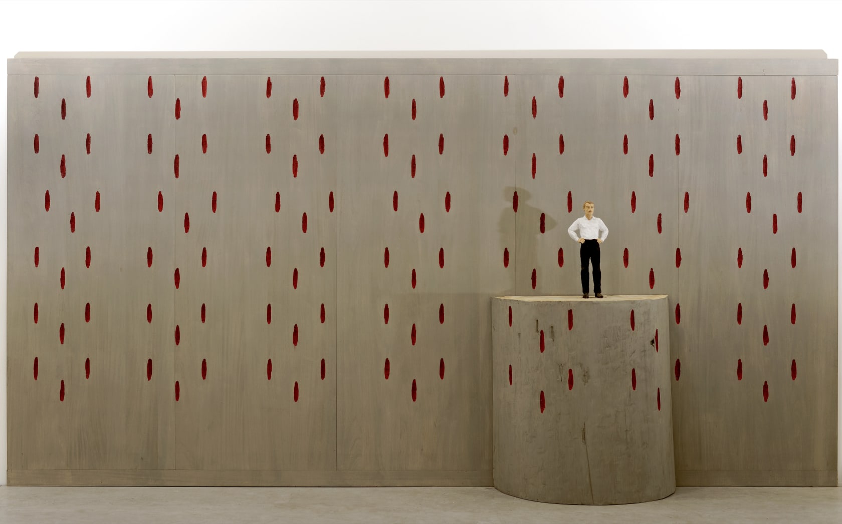 Stephan Balkenhol Bjarne Melgaard with Bob Recine and Andre Walker, Untitled, 2015