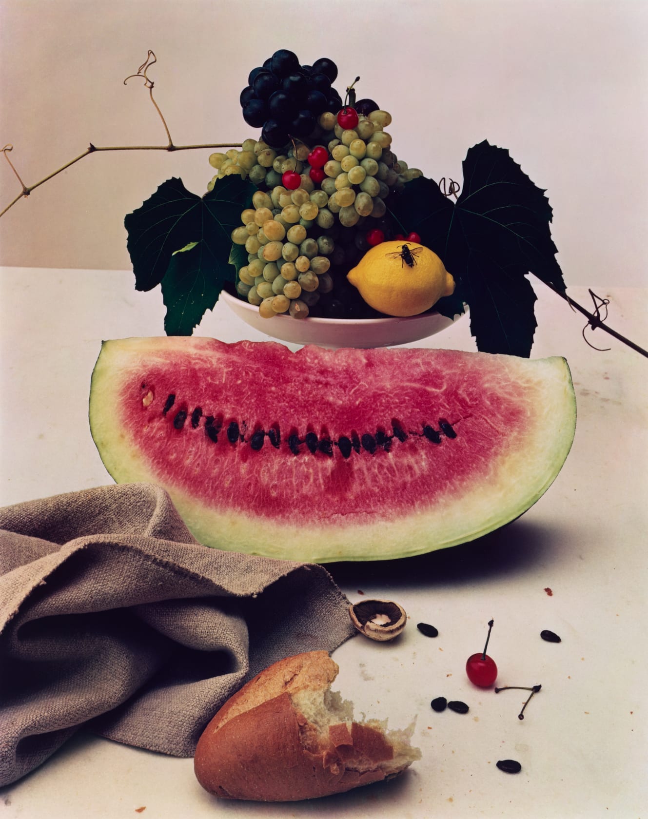 Irving Penn Foundation, Still Life with Watermelon, New York, 1947 