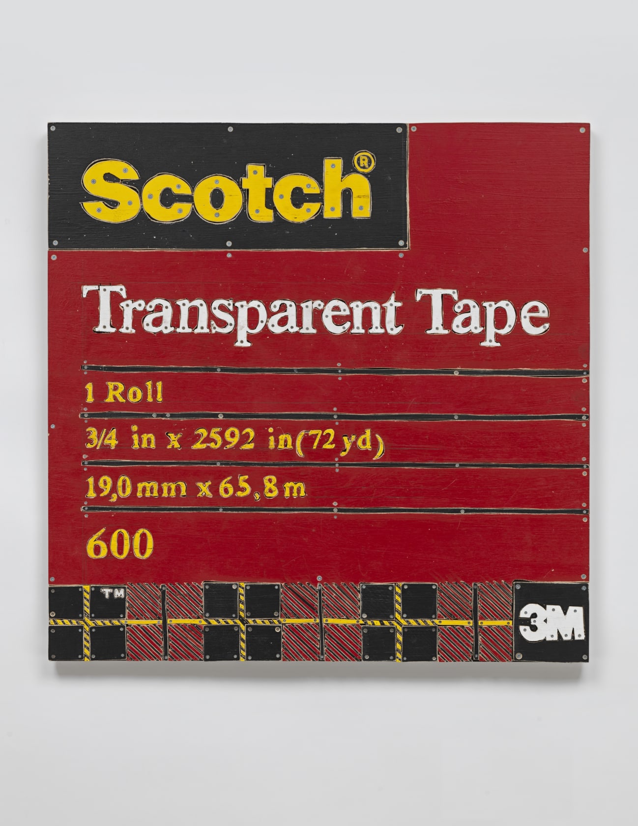 Tom Sachs, Scotch (2011); Thaddaeus Ropac