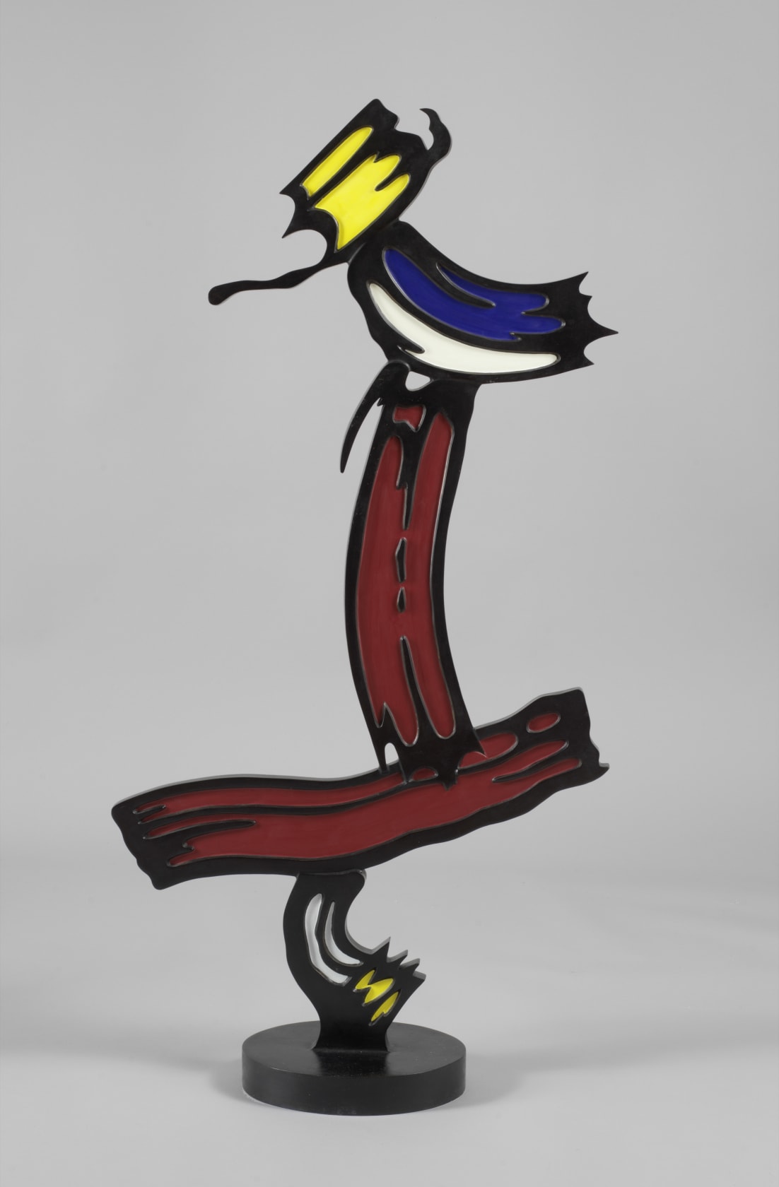 Roy Lichenstein, Brushstroke (1982); The Loaded Brush at Thaddaeus Ropac Salzburg Villa Kast 2019