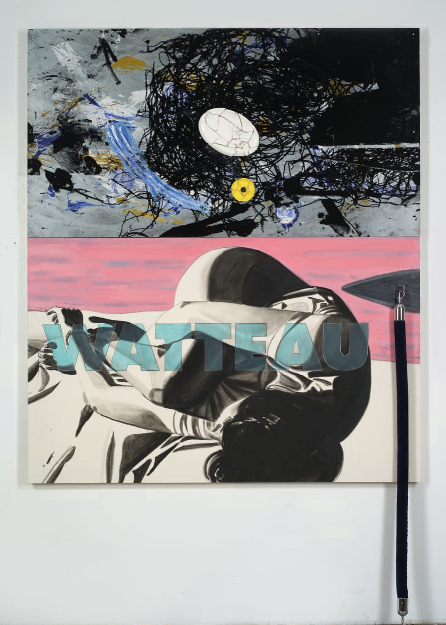 David Salle Watteau, 2012