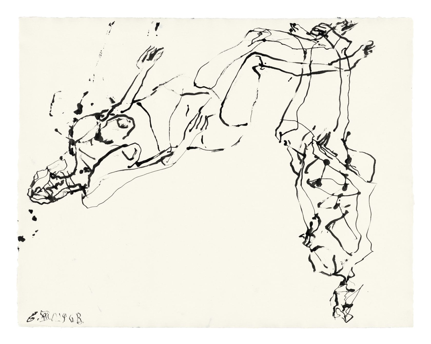 Georg Baselitz, Ohne Titel, 2024