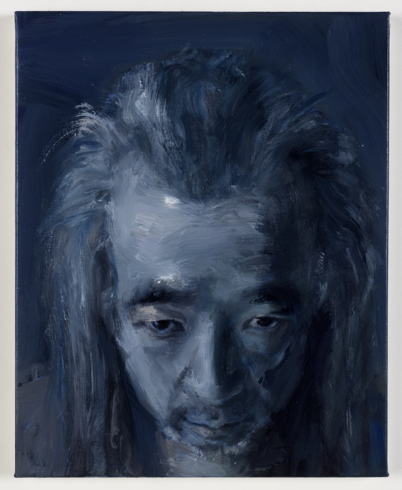 Yan Pei–Ming, Autoportrait, le calme, 2020