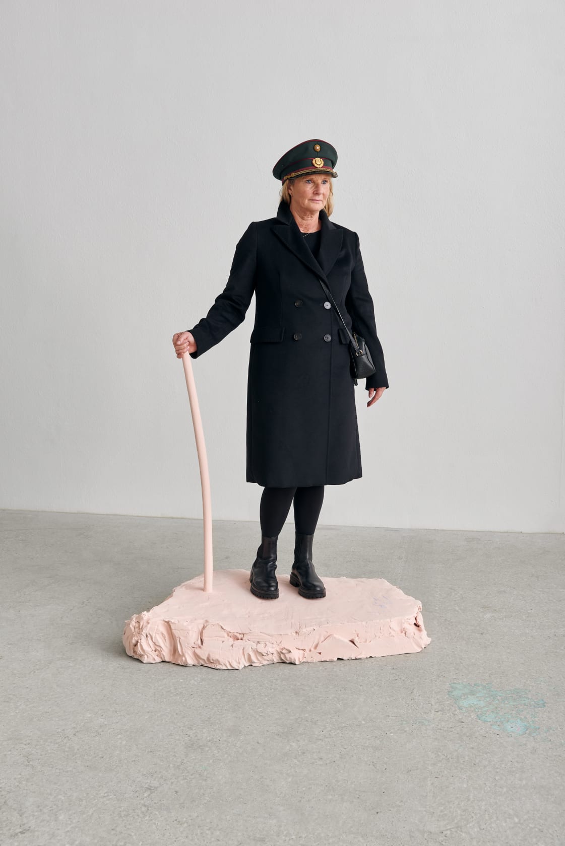 Erwin Wurm, Be The Police (One Minute Sculptures), 2024
