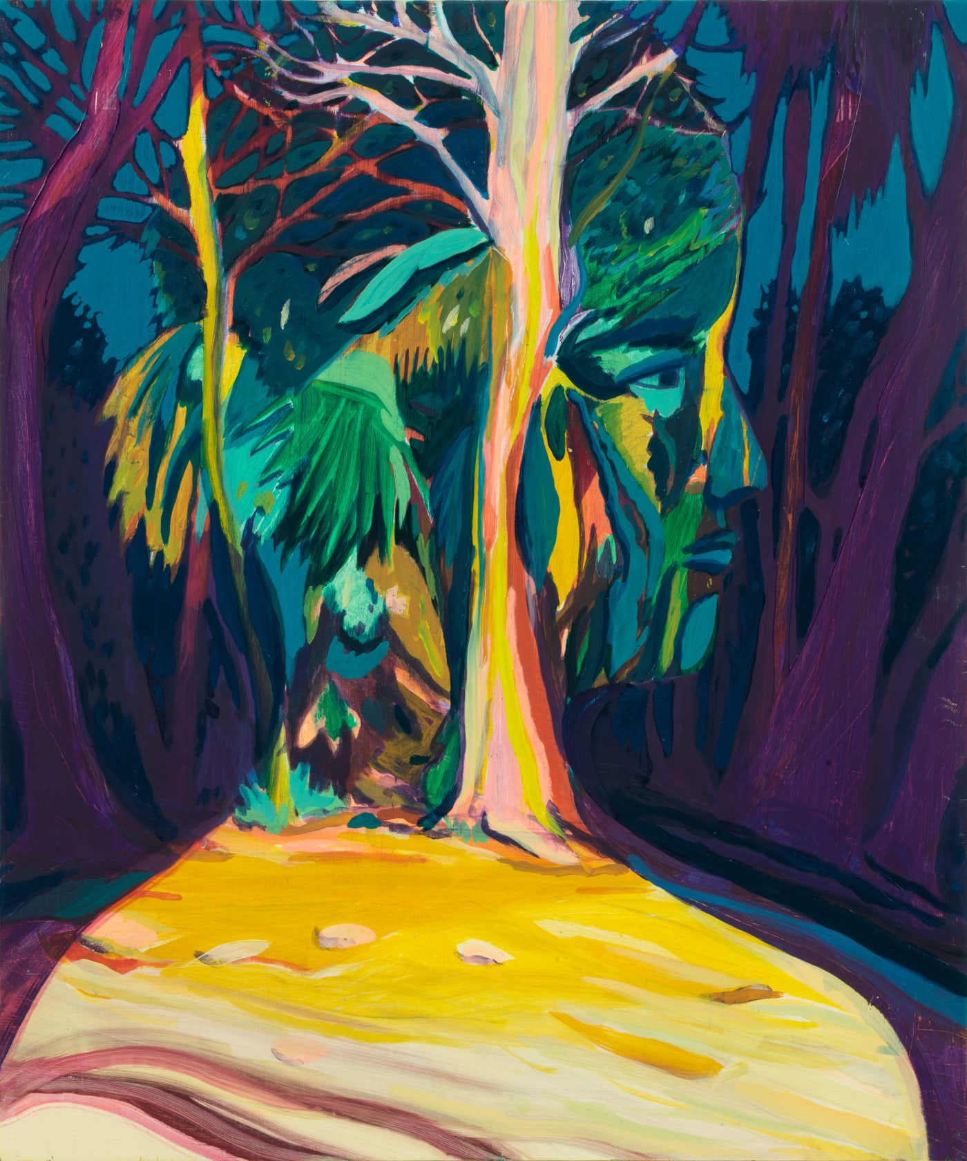 Jules de Balincourt, Jungle Head , 2020