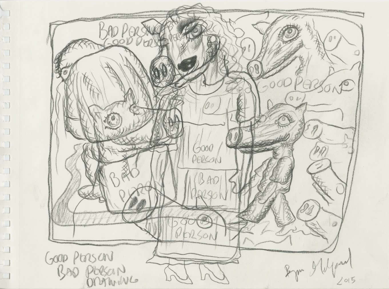 Bjarne Melgaard Untitled, 2014