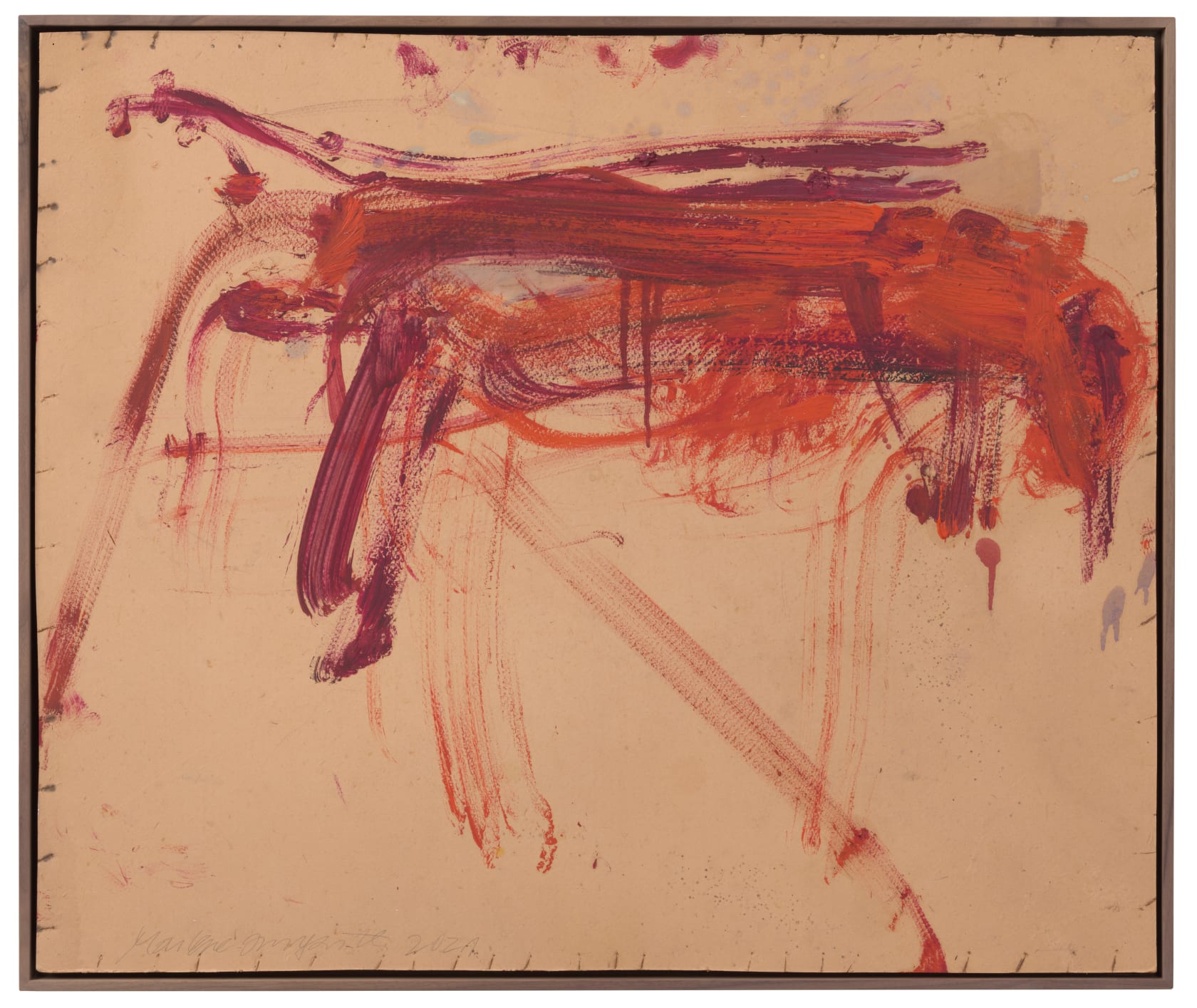 Martha Jungwirth, Metope XIV, 2021