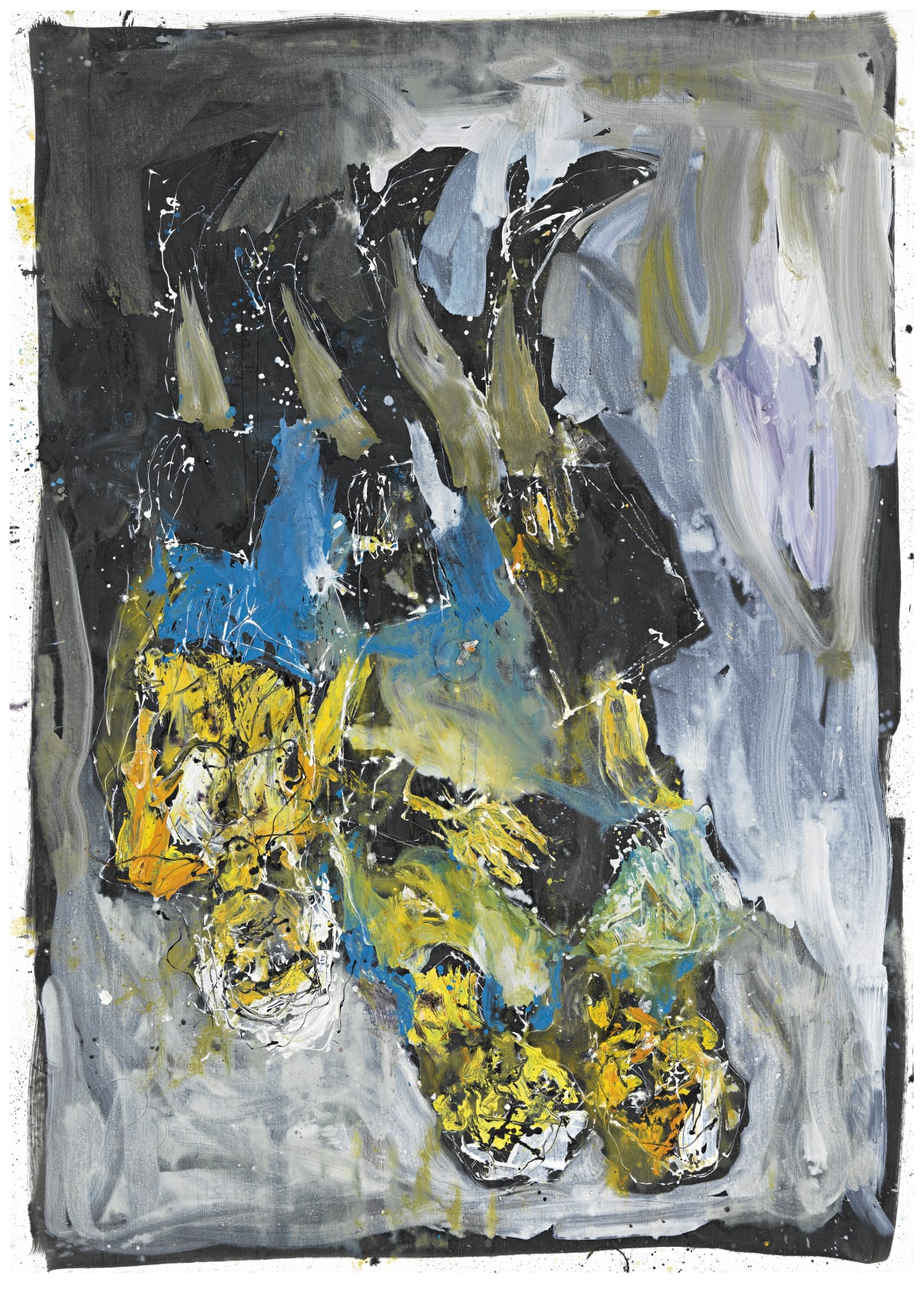Georg Baselitz Die Arbeiterakademie marschiert, 2012