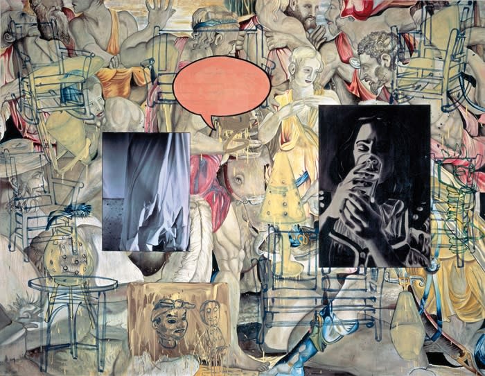 David Salle, Mingus in Mexico, 1990