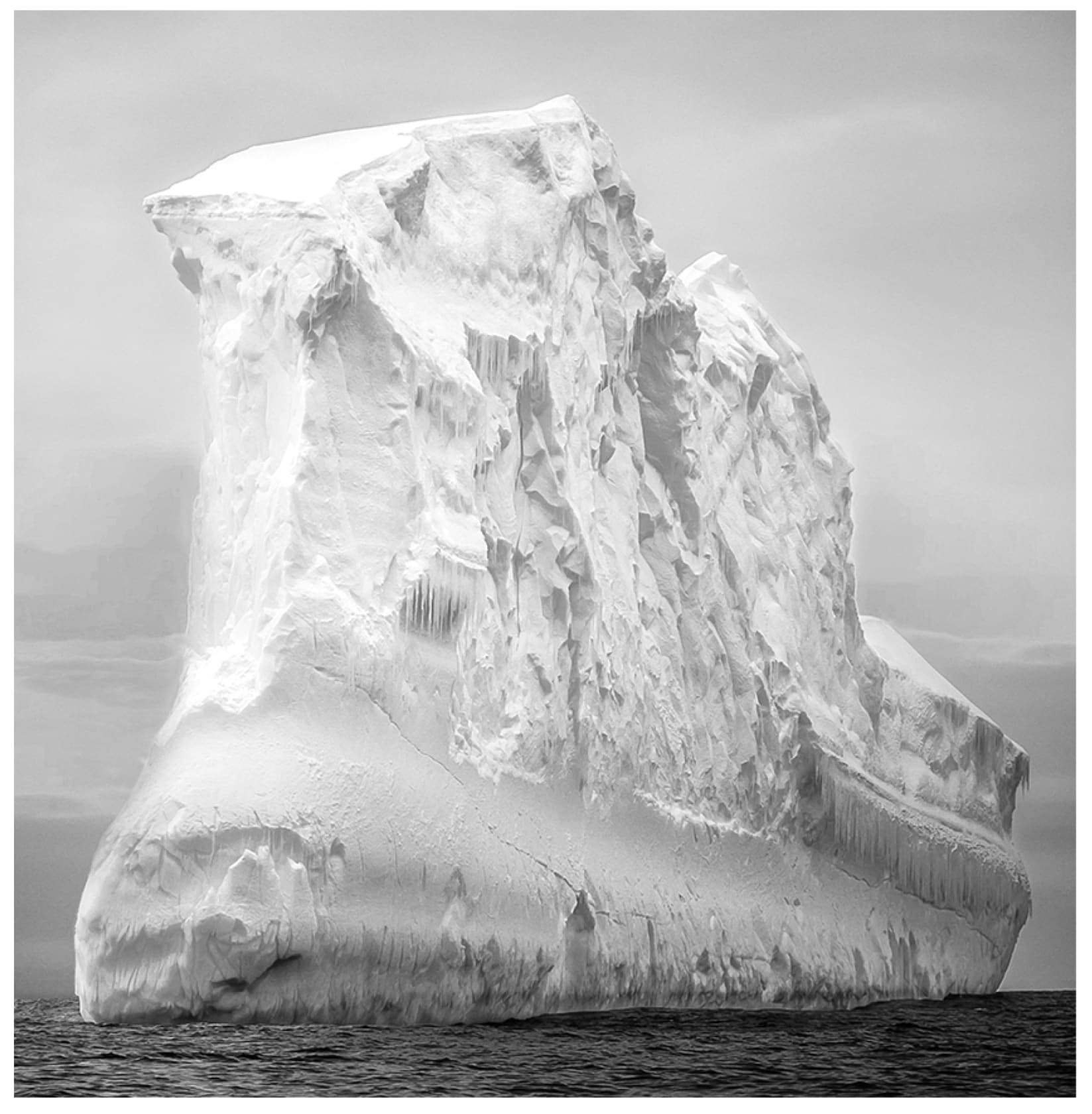 Robert Longo, Study of Big Berg, 2022