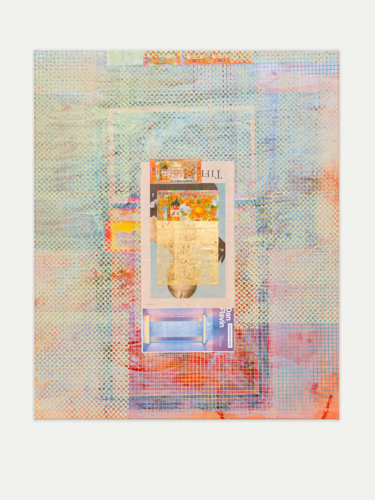 Mandy El–Sayegh, Burning Square (Threshold), 2024