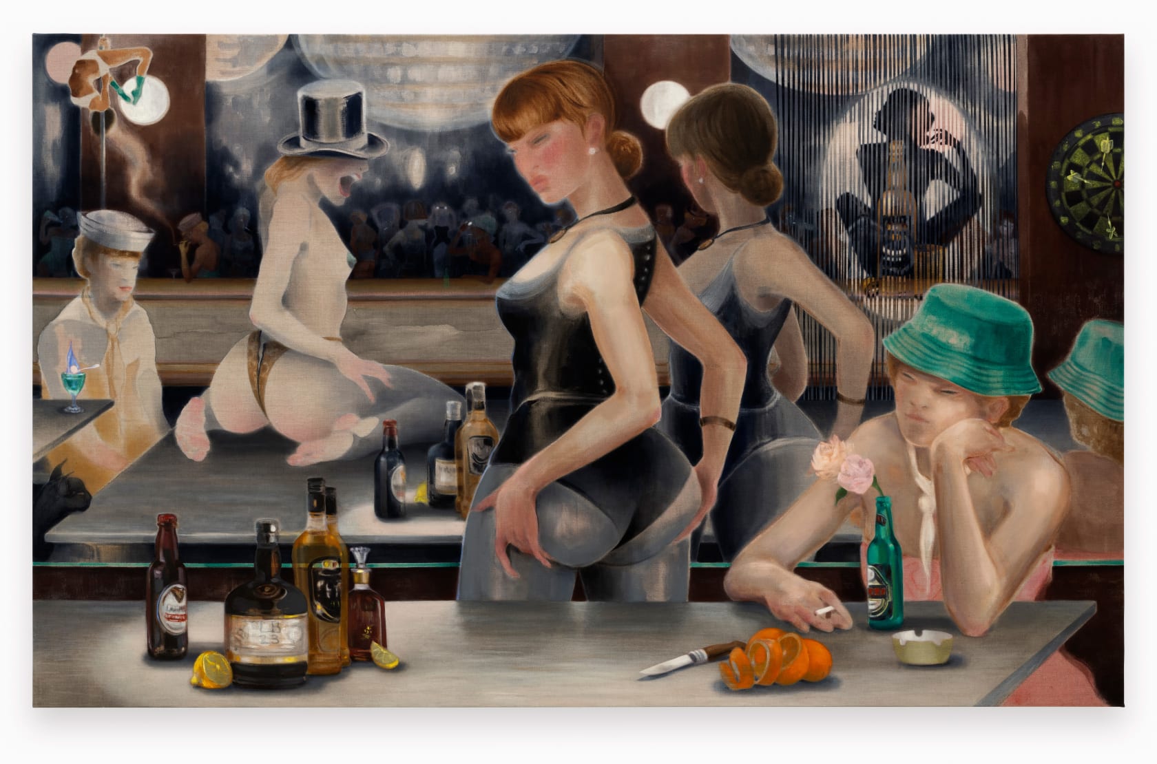 Lisa Brice, Untitled (after Manet & Degas), 2023