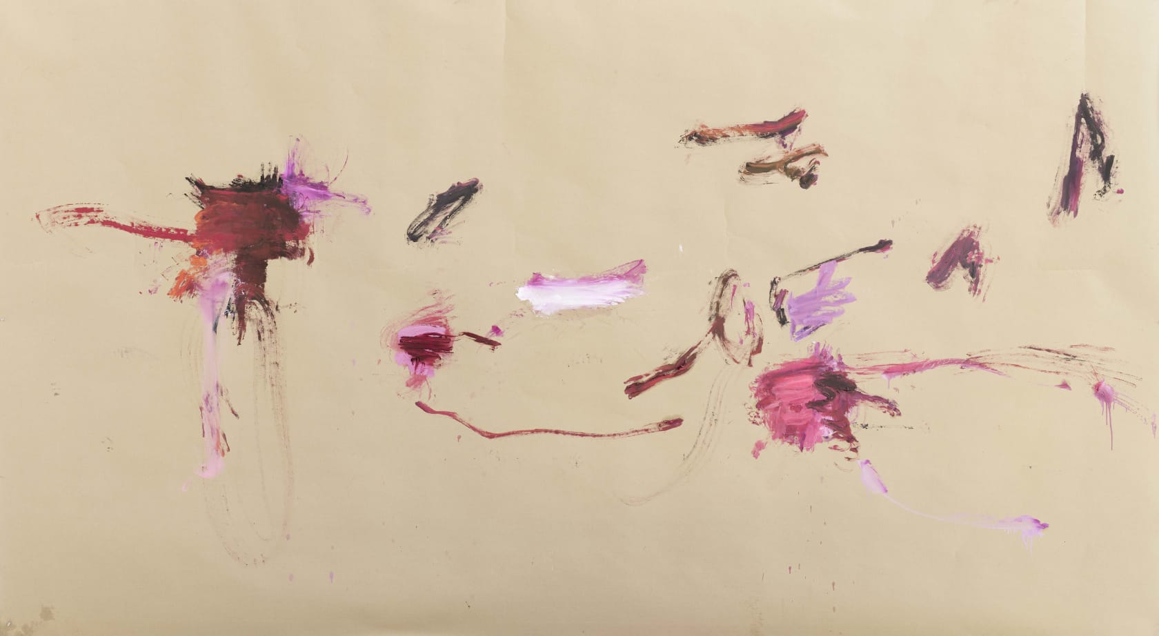 Martha Jungwirth, Australidelphia (from the series 'Triptychon'), 2020