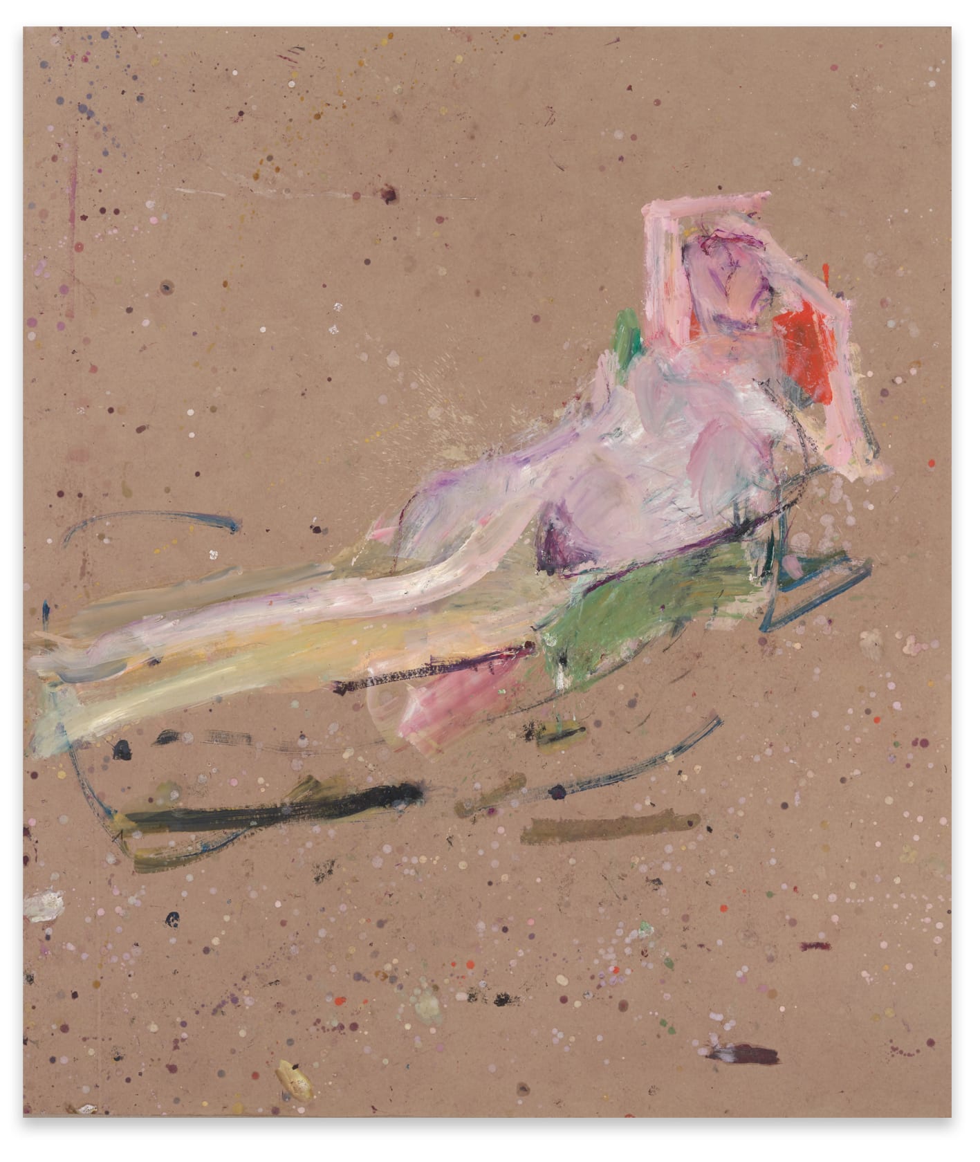 Martha Jungwirth, Untitled (Maja III), 2022