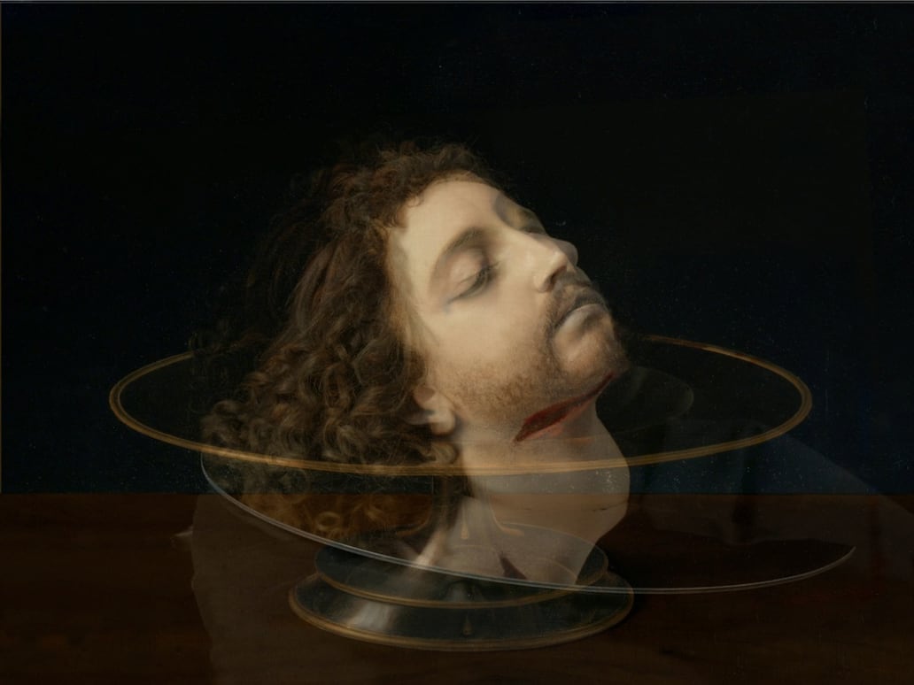 Robert Wilson, Variation d'après La tête de Saint Jean Baptiste de Solario, 2013