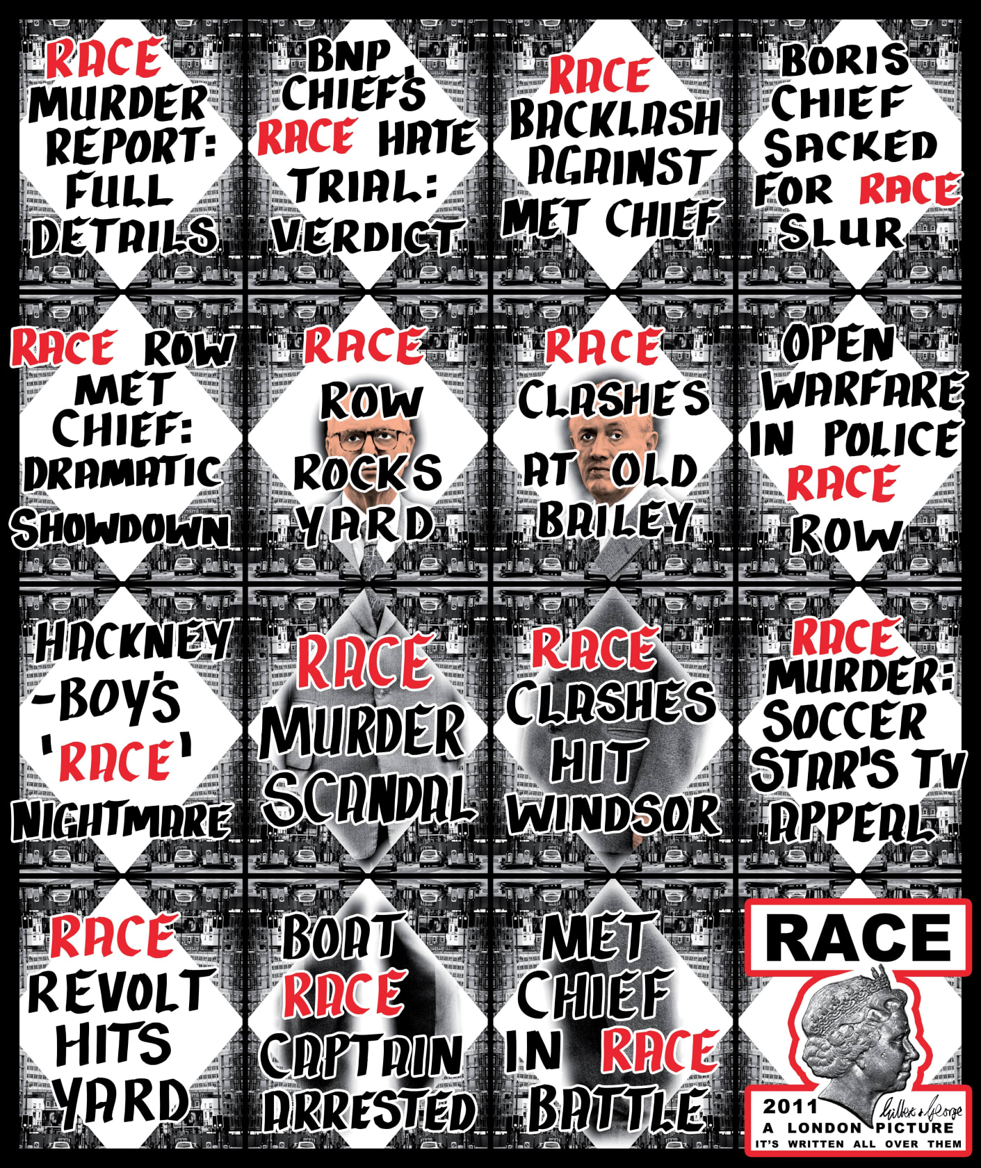 Gilbert & George Race, 2011