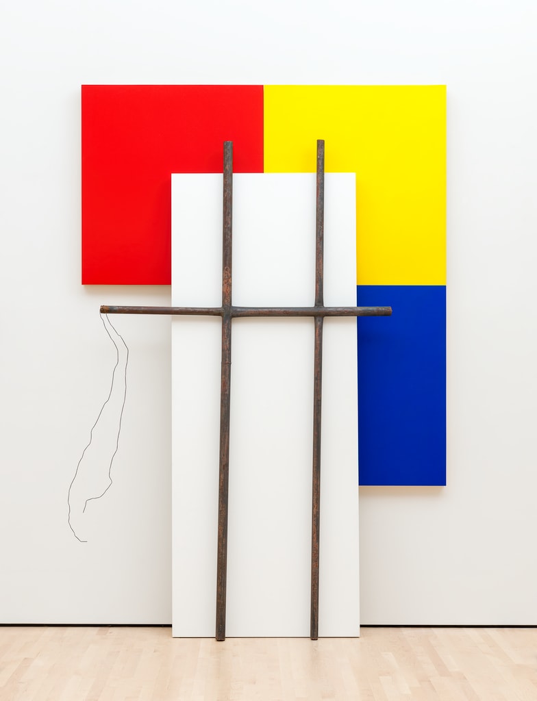 Imi Knoebel, Composition with Red, Yellow and Blue, 1988