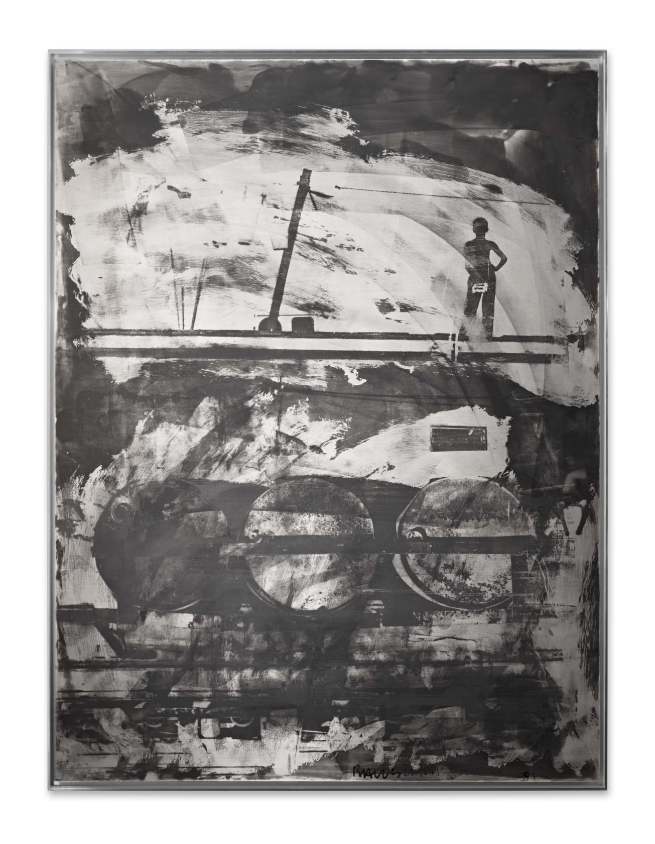 Robert Rauschenberg: Night Shades and Phantoms, Thaddaeus Ropac Paris Marais, 2020