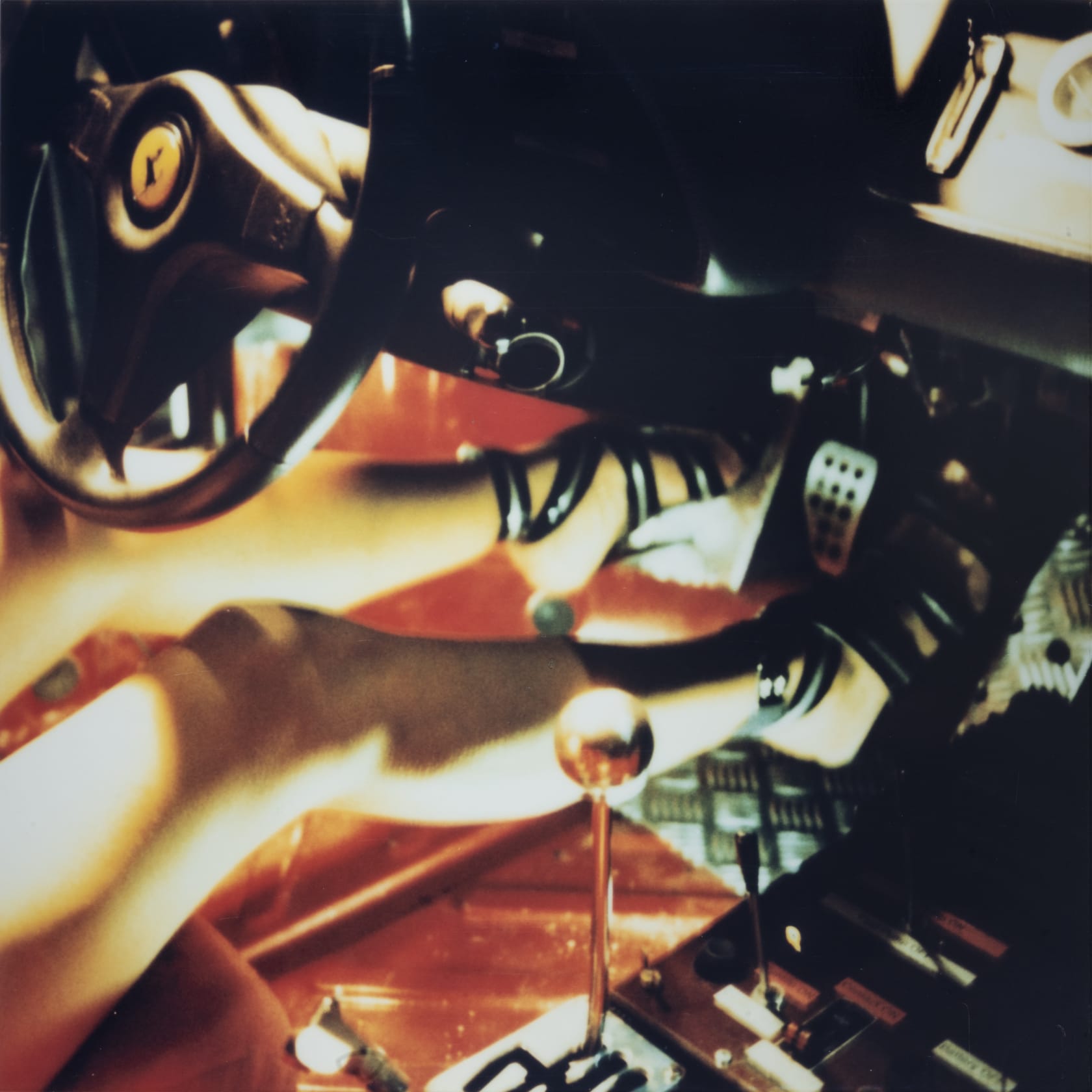 Sylvie Fleury, VISIONAIRE (PHYLEA FERRARI I) (1998); She-Devils on Wheels at Thaddaeus Ropac Paris Marais 2020