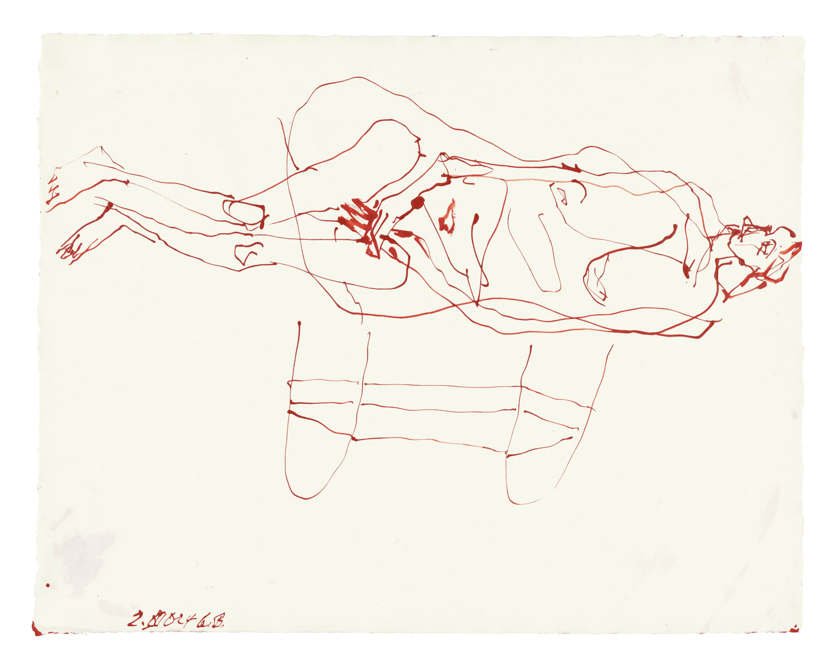 Georg Baselitz, Ohne Titel, 2024