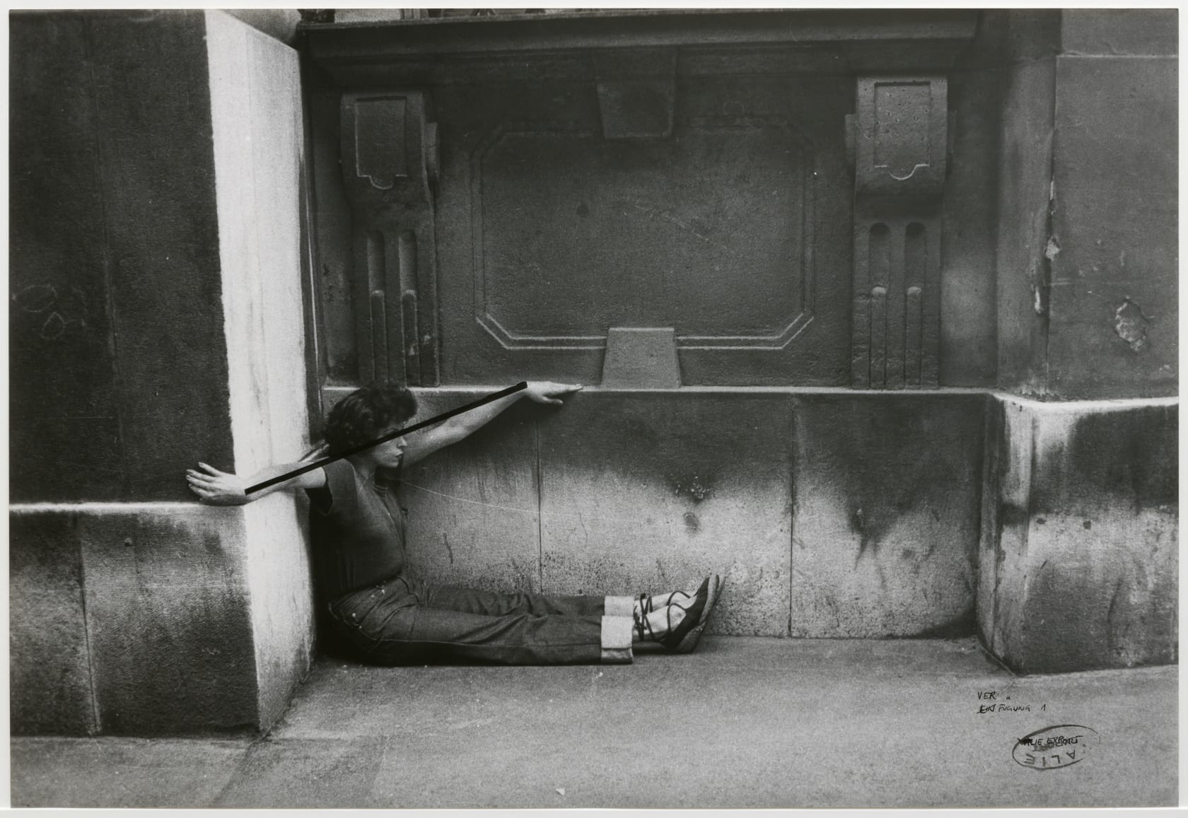 Valie Export, VERFÜGUNG 1 (1976); The 1980 Venice Biennale Works at Thaddaeus Ropac Ely House 2019