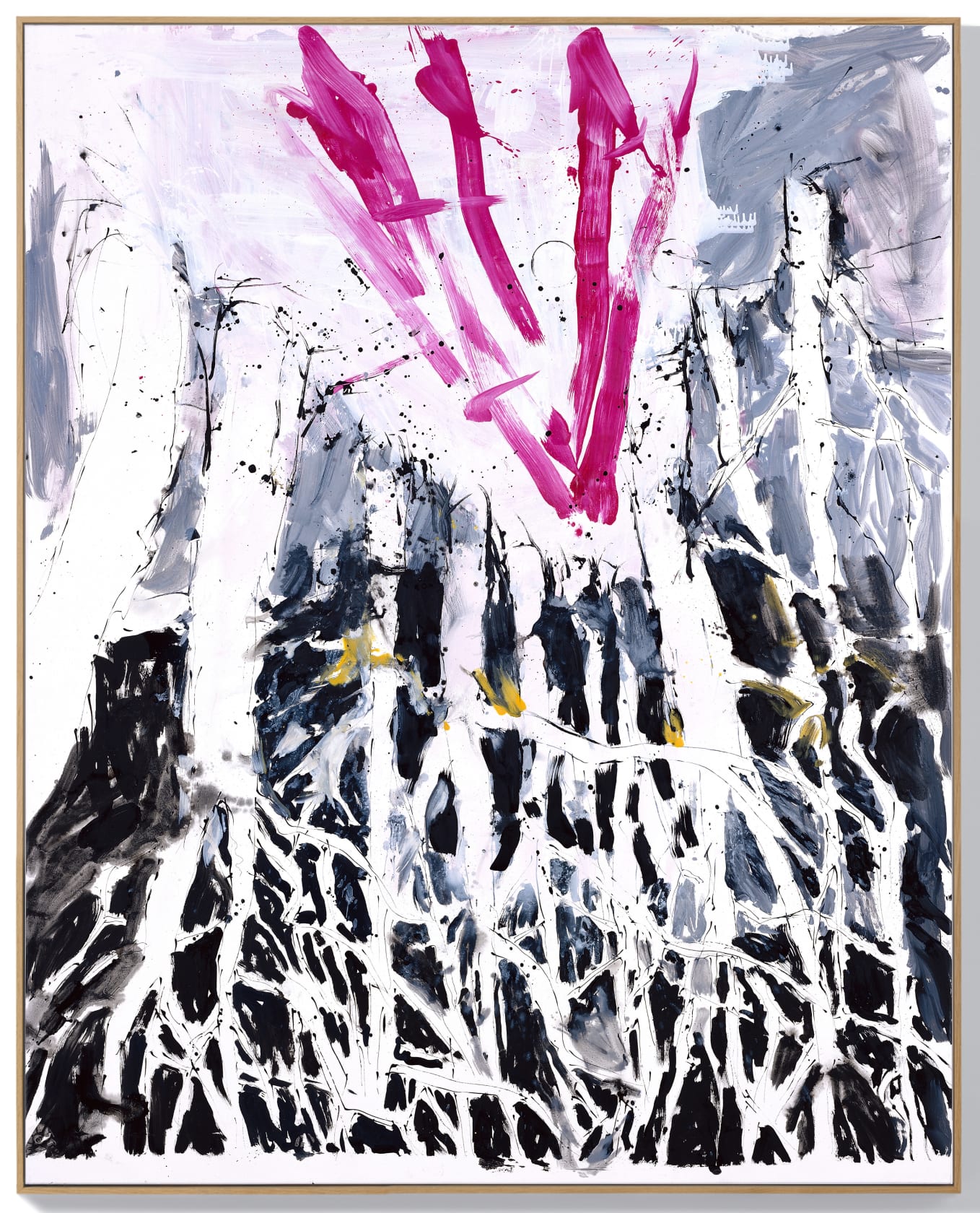 Georg Baselitz, Auch ohne Schnee Winter, 2005