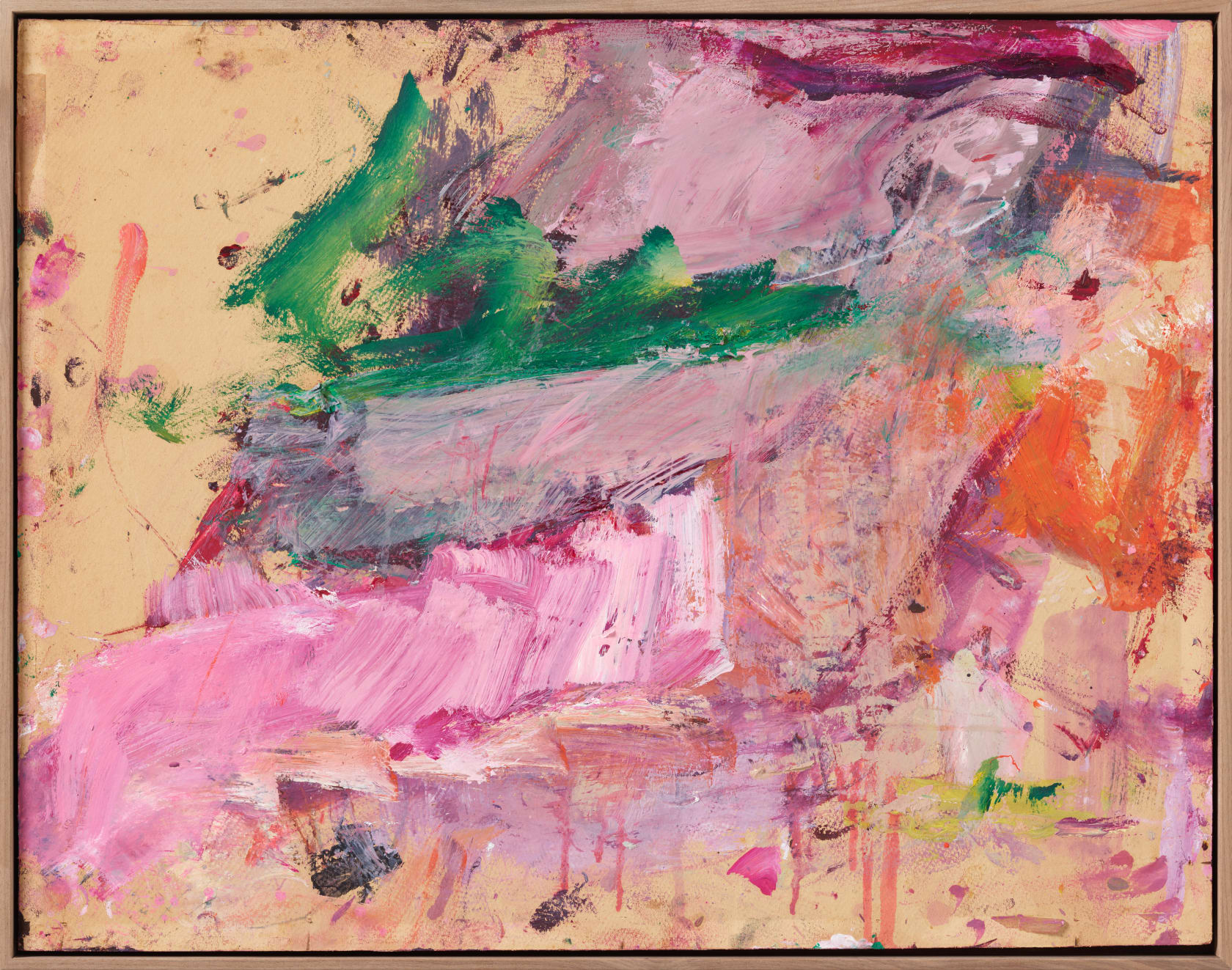 Martha Jungwirth, Ohne Titel, aus der Serie 'Hexenflug', 2022