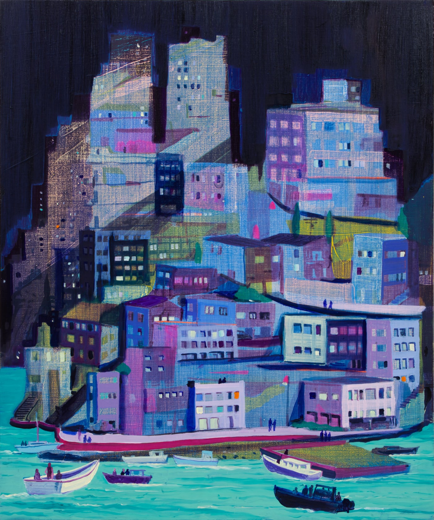 Jules de Balincourt Island of The Seven Seas, 2020