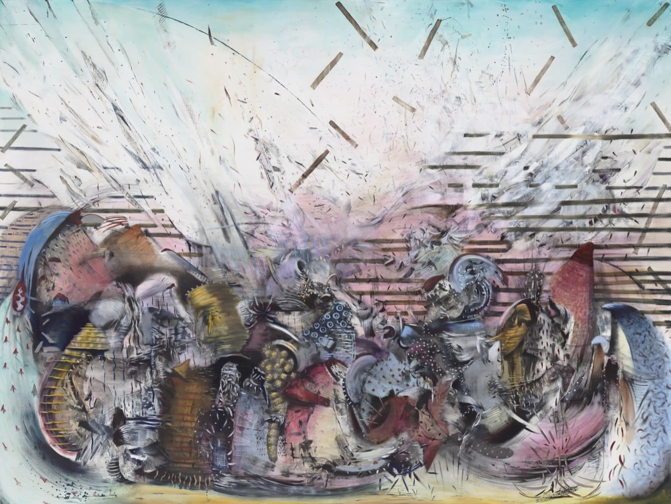 Ali Banisadr, Metamorphosis, 2015