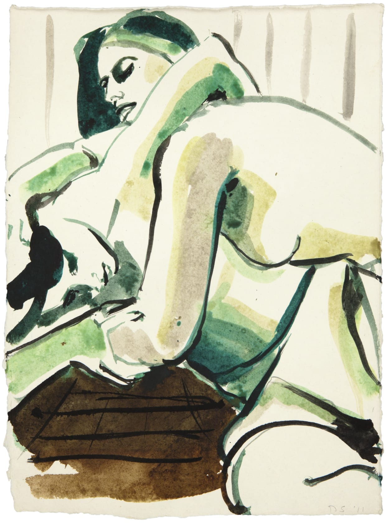 David Salle To be titled (11 WOP 32), 2012