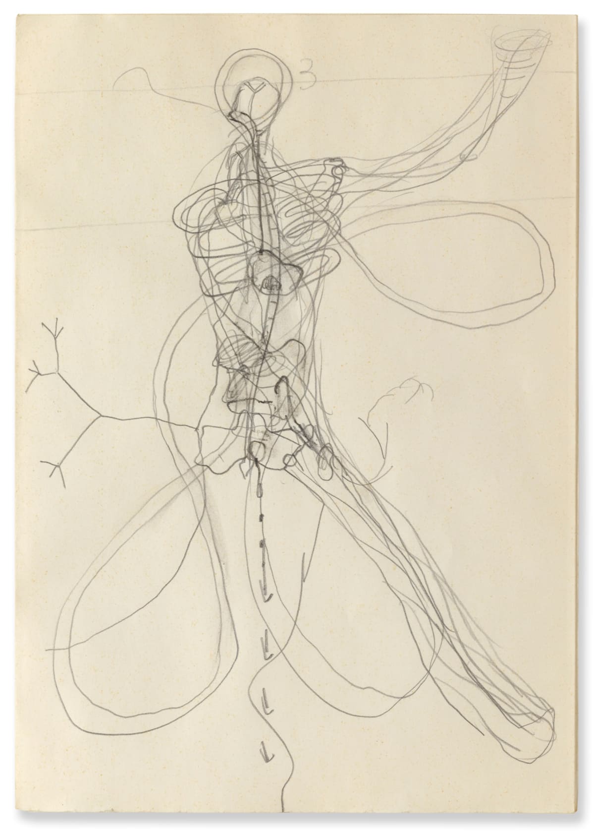 Joseph Beuys Bewegung Rhythmus, 1962 Pencil | Thaddaeus Ropac