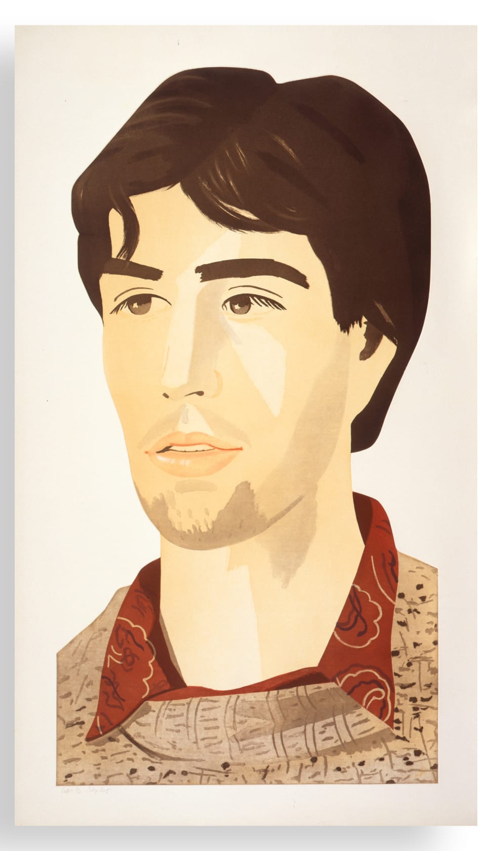 Large Head of Vincent, 1982 Sugar lift aquatint 138.1 x 73 cm (54.37 x 28.75 in) $15,000