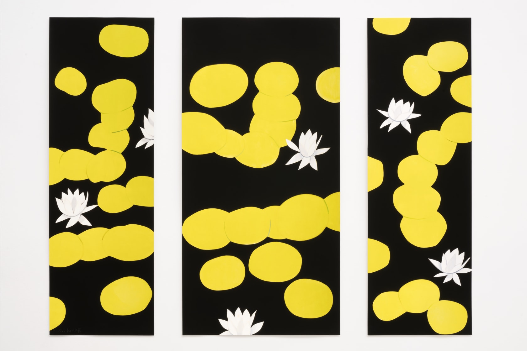 Homage to Monet (Triptych), 2019 Archival pigment ink 116.8 x 38.3 cm (46 x 15.12 in) 116.8 x 58.2 cm...